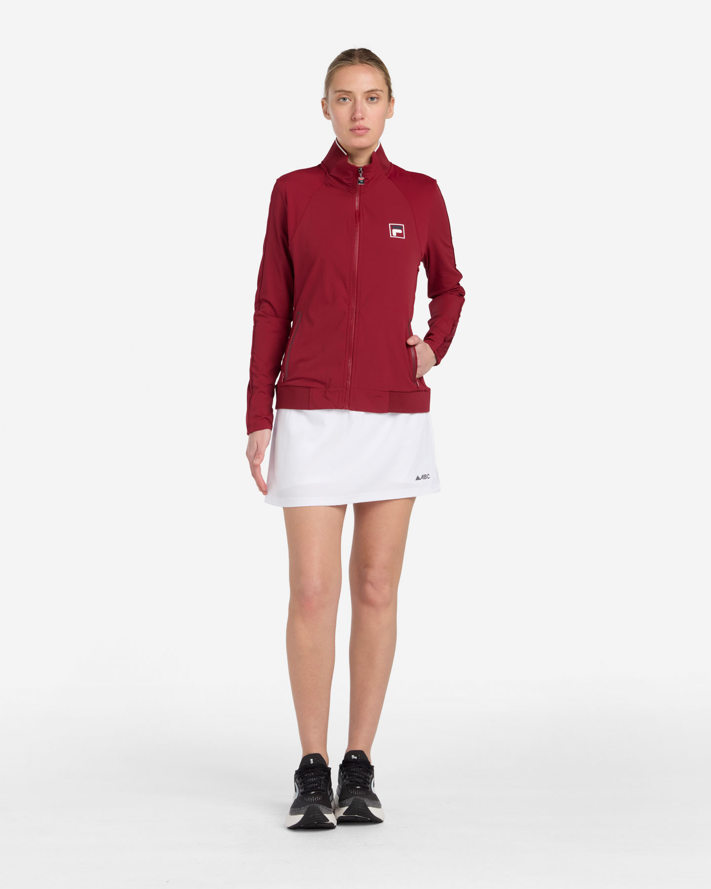 Giacca tennis FILA COURT LINE W - Rosso - 4 | Cisalfa Sport