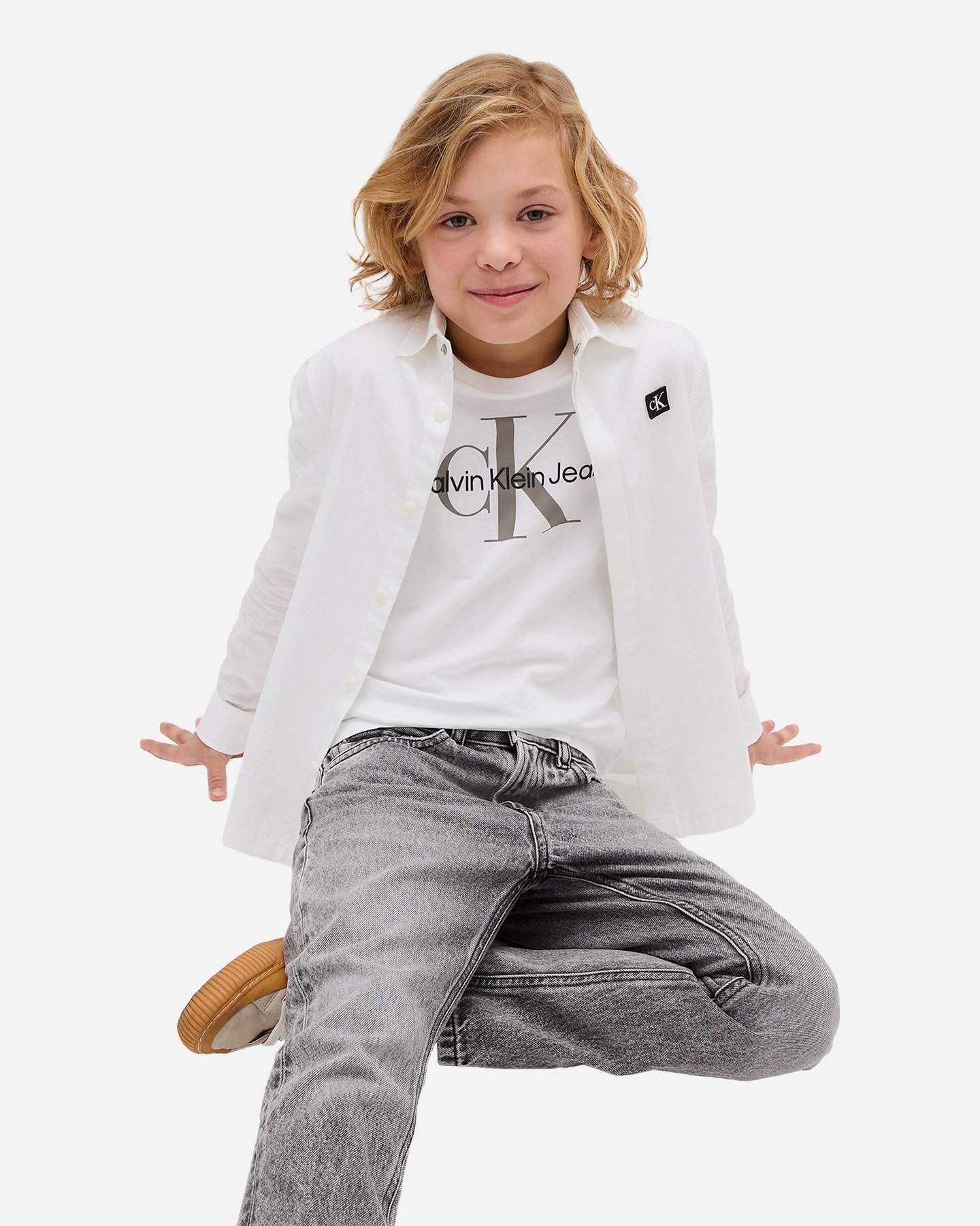 Jeans CALVIN KLEIN JEANS DAD JR - Denim - 4 | Cisalfa Sport