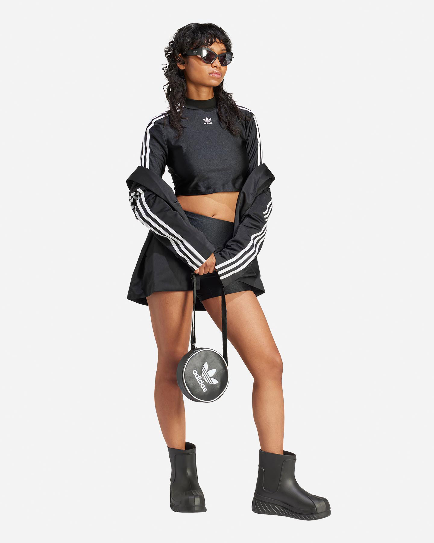 T-shirt ADIDAS ORIGINAL 3STRIPES W - Nero - 3 | Cisalfa Sport