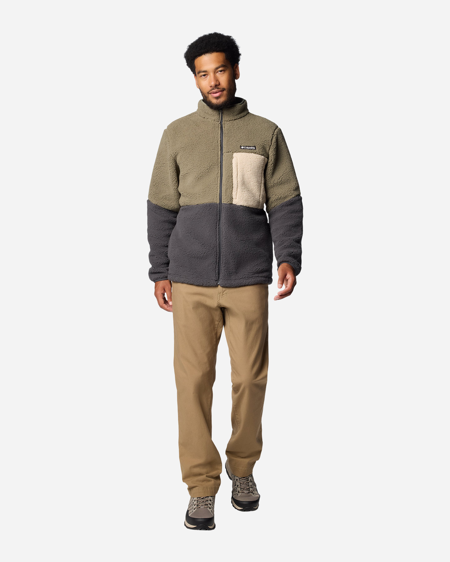 Felpa COLUMBIA MOUNTAINSIDE M - Verde - 4 | Cisalfa Sport