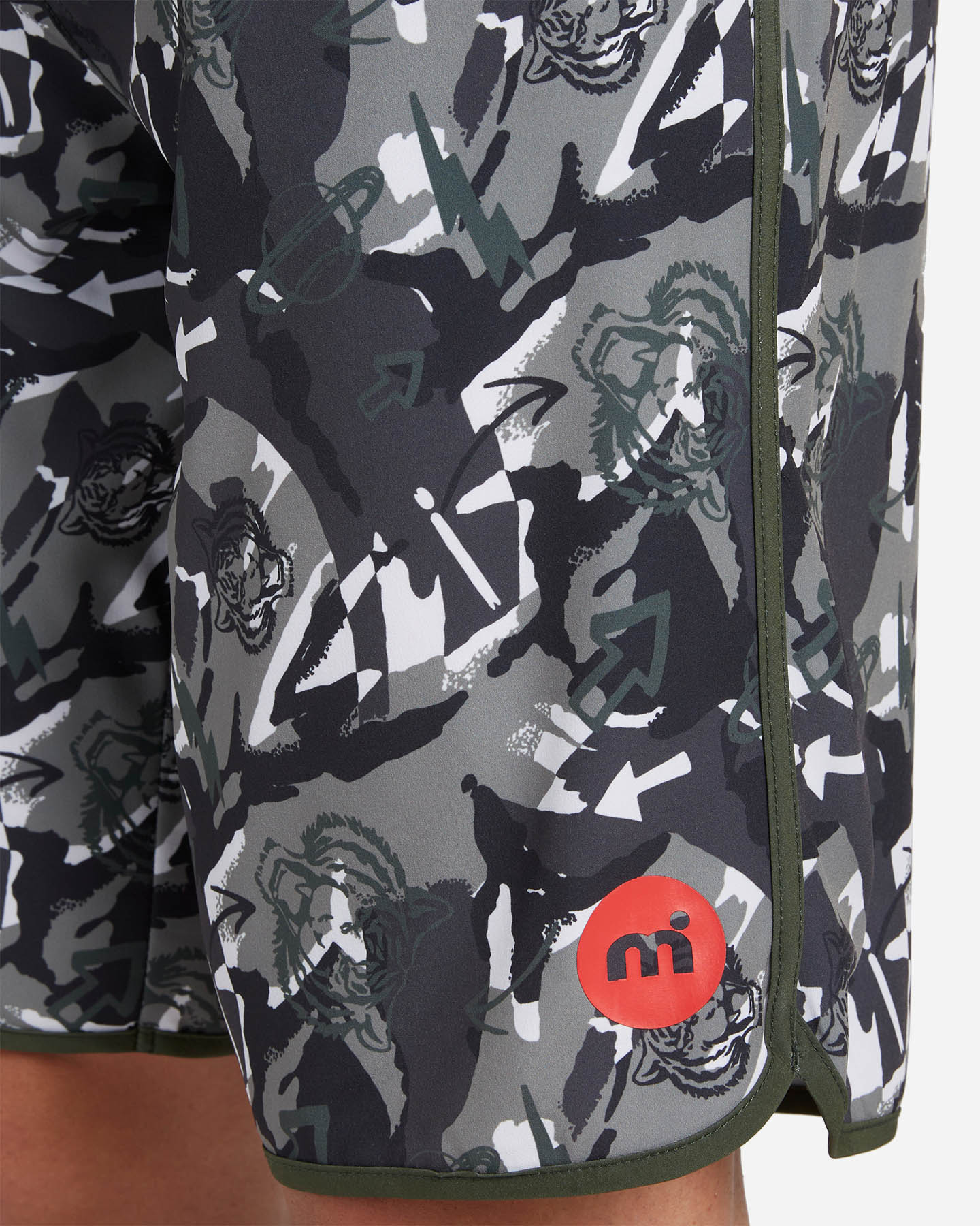 Boardshort mare MISTRAL TIGER M - Grigio - 3 | Cisalfa Sport