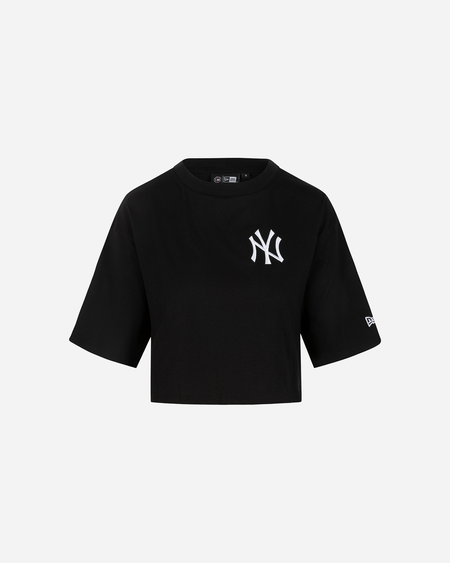 T-shirt NEW ERA CROP NEW YORK YANKEES W - Nero - 0 | Cisalfa Sport