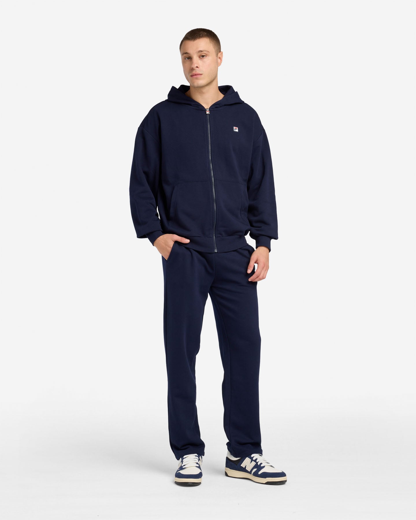 Felpa FILA CLASSIC DYNAMISM M - Blu Navy - 4 | Cisalfa Sport