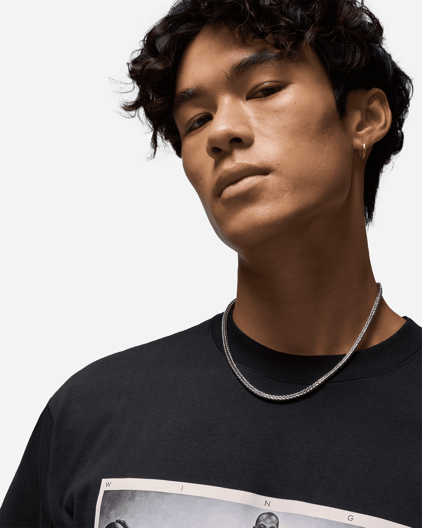 T-shirt NIKE JORDAN WINGS M - Nero - 3 | Cisalfa Sport