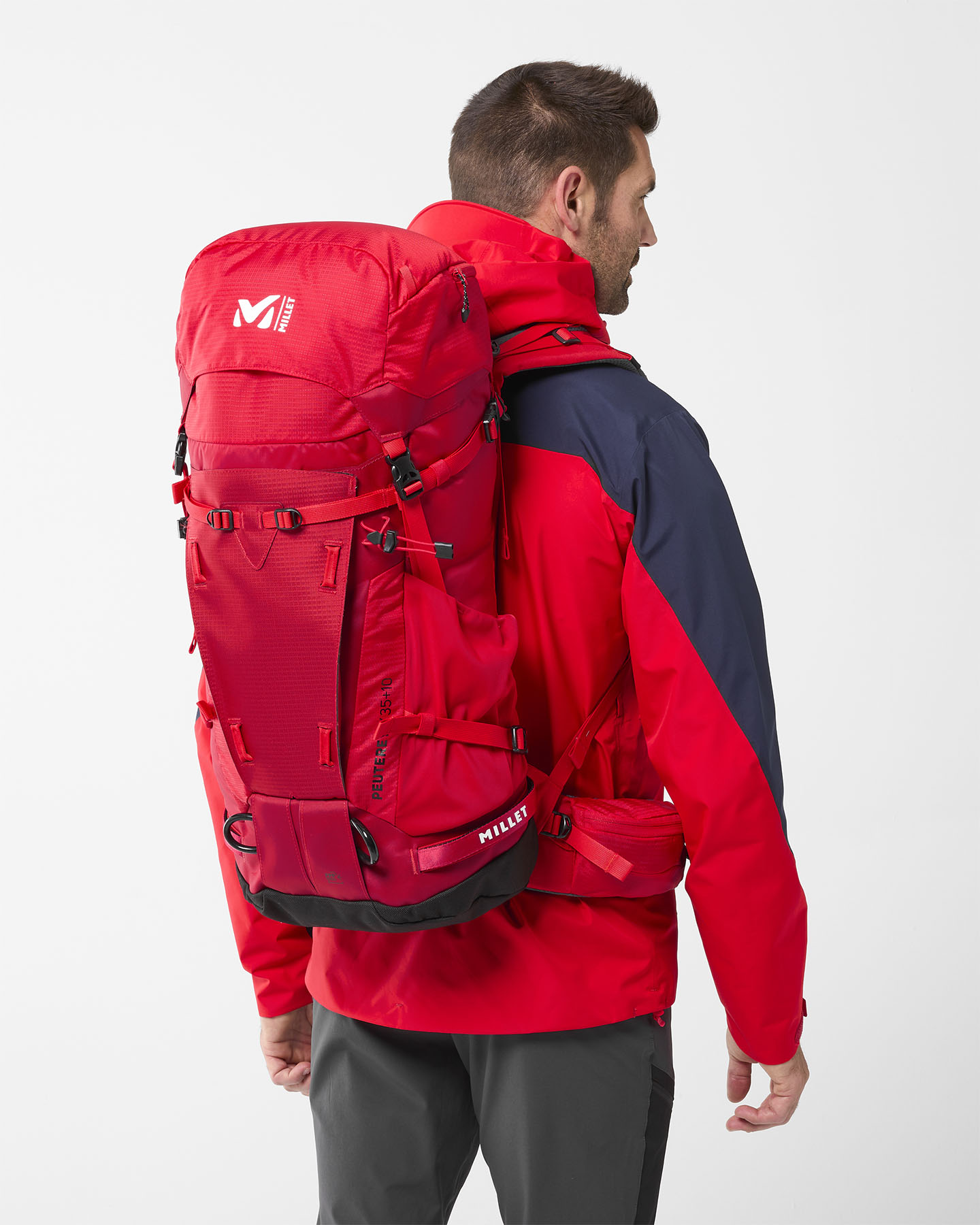 Zaino alpinismo MILLET PEUTEREY I35+10  - Rosso - 2 | Cisalfa Sport