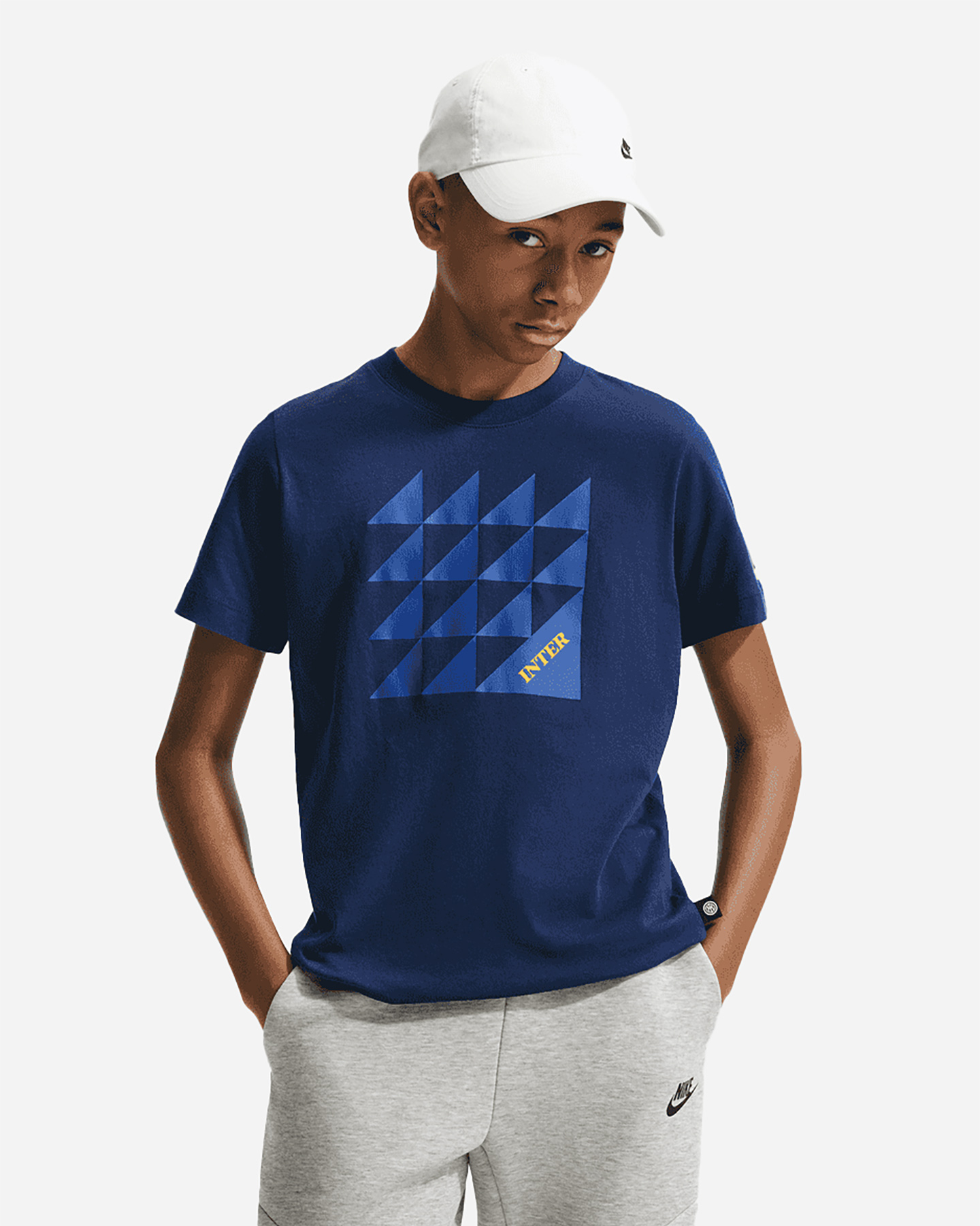 Nike Inter Crest Jr - Abbigliamento Calcio Ufficiale - Color Mix