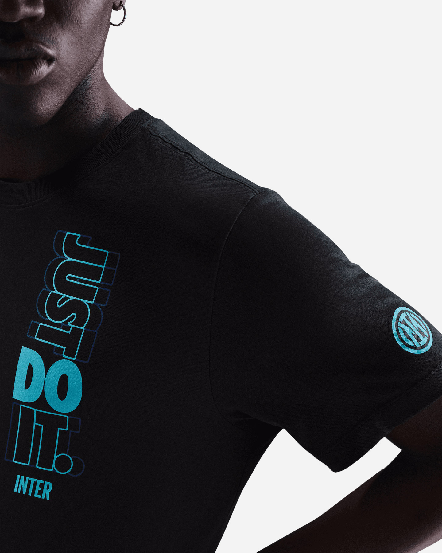 Abbigliamento calcio ufficiale NIKE INTER 25-26 TEE M - Nero - 4 | Cisalfa Sport
