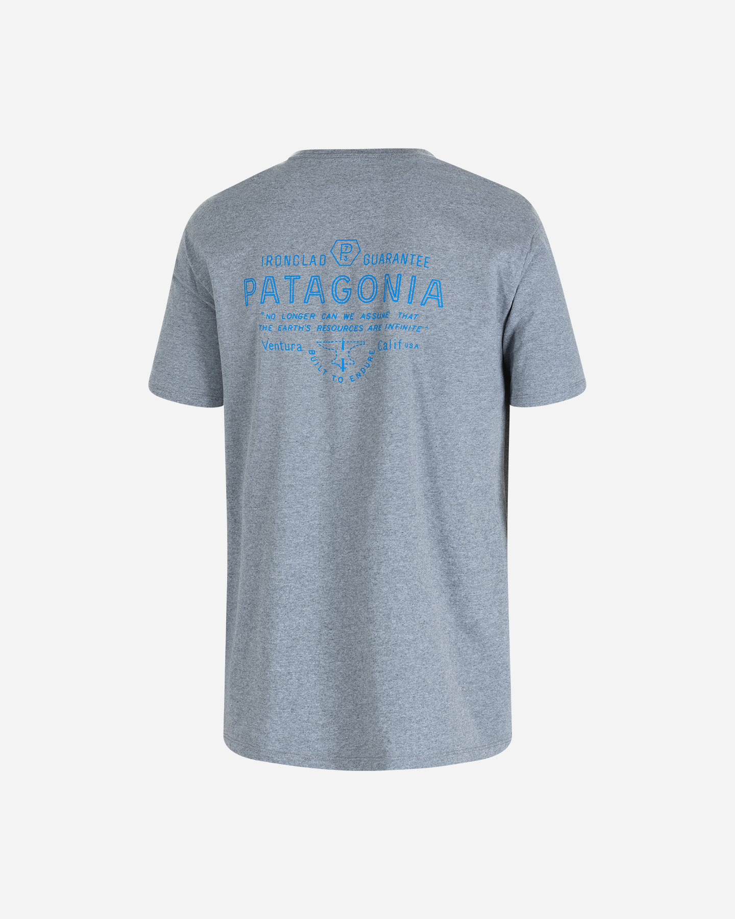 T-shirt PATAGONIA FORGE MARK M - Grigio - 1 | Cisalfa Sport