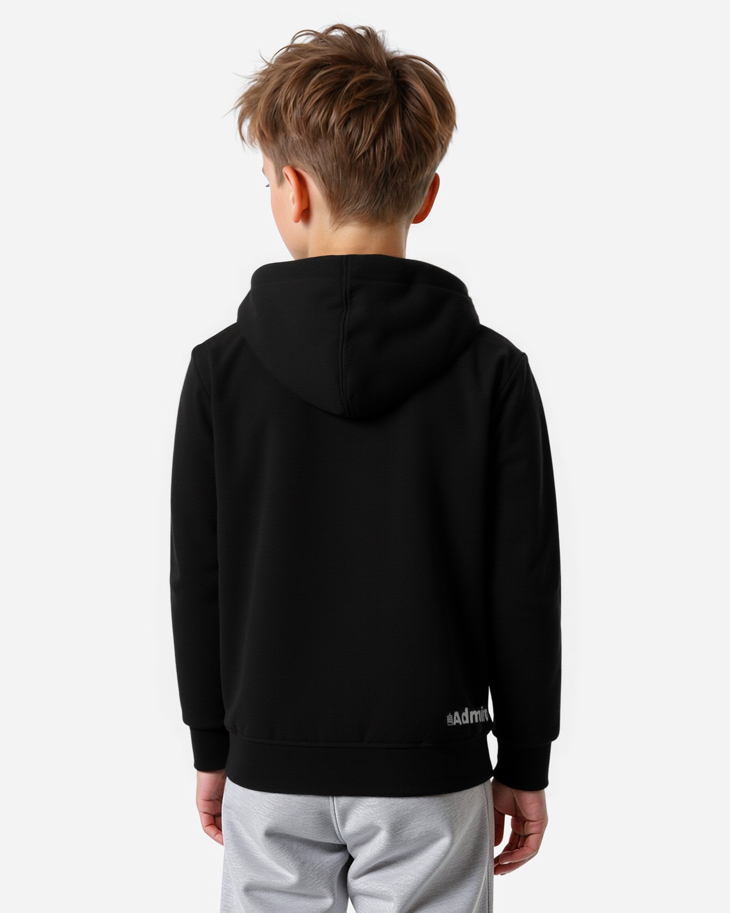Felpa ADMIRAL GOTHIC COLLEGE JR - Nero - 4 | Cisalfa Sport