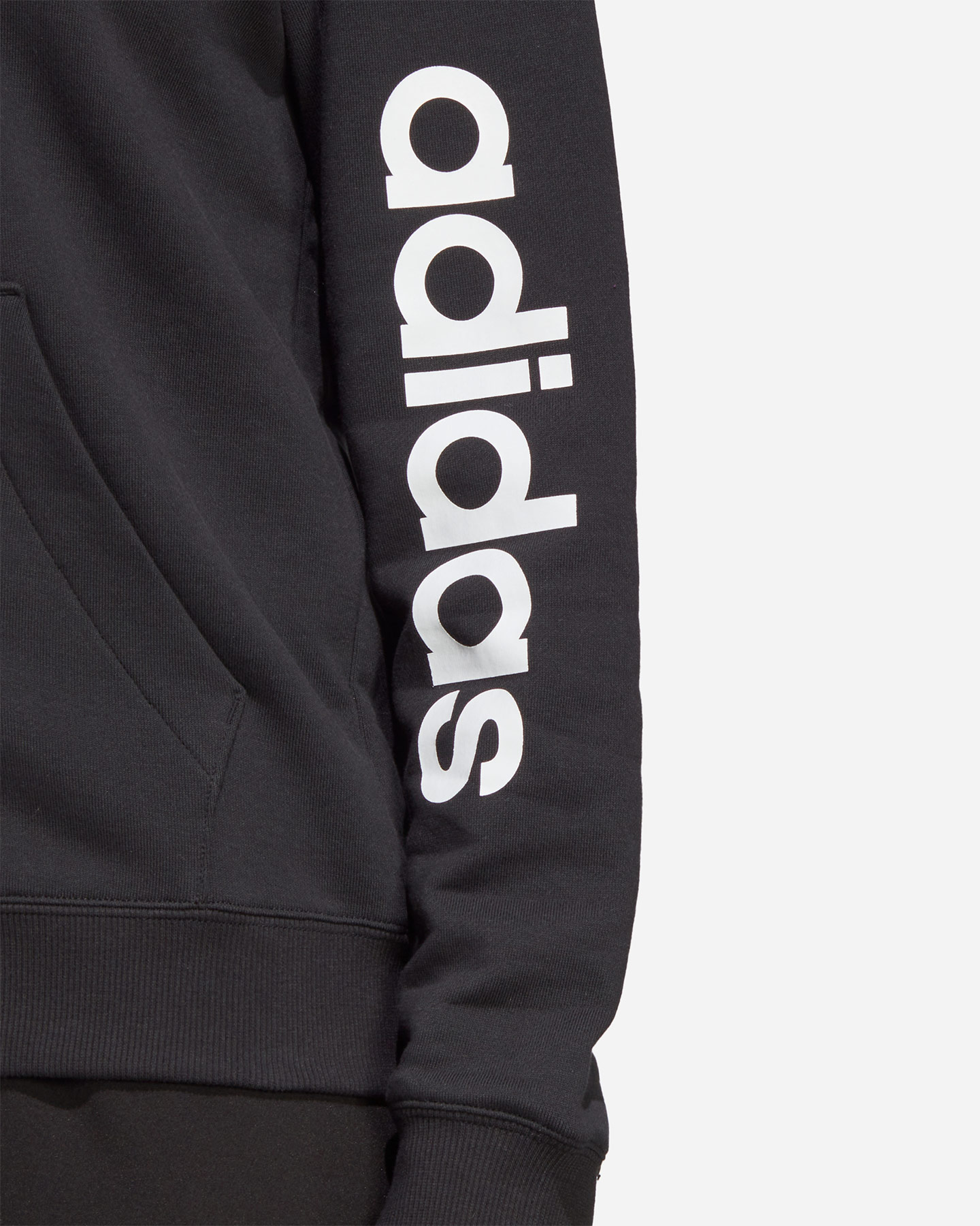 Felpa ADIDAS LOGO LINEAR W - Nero - 5 | Cisalfa Sport