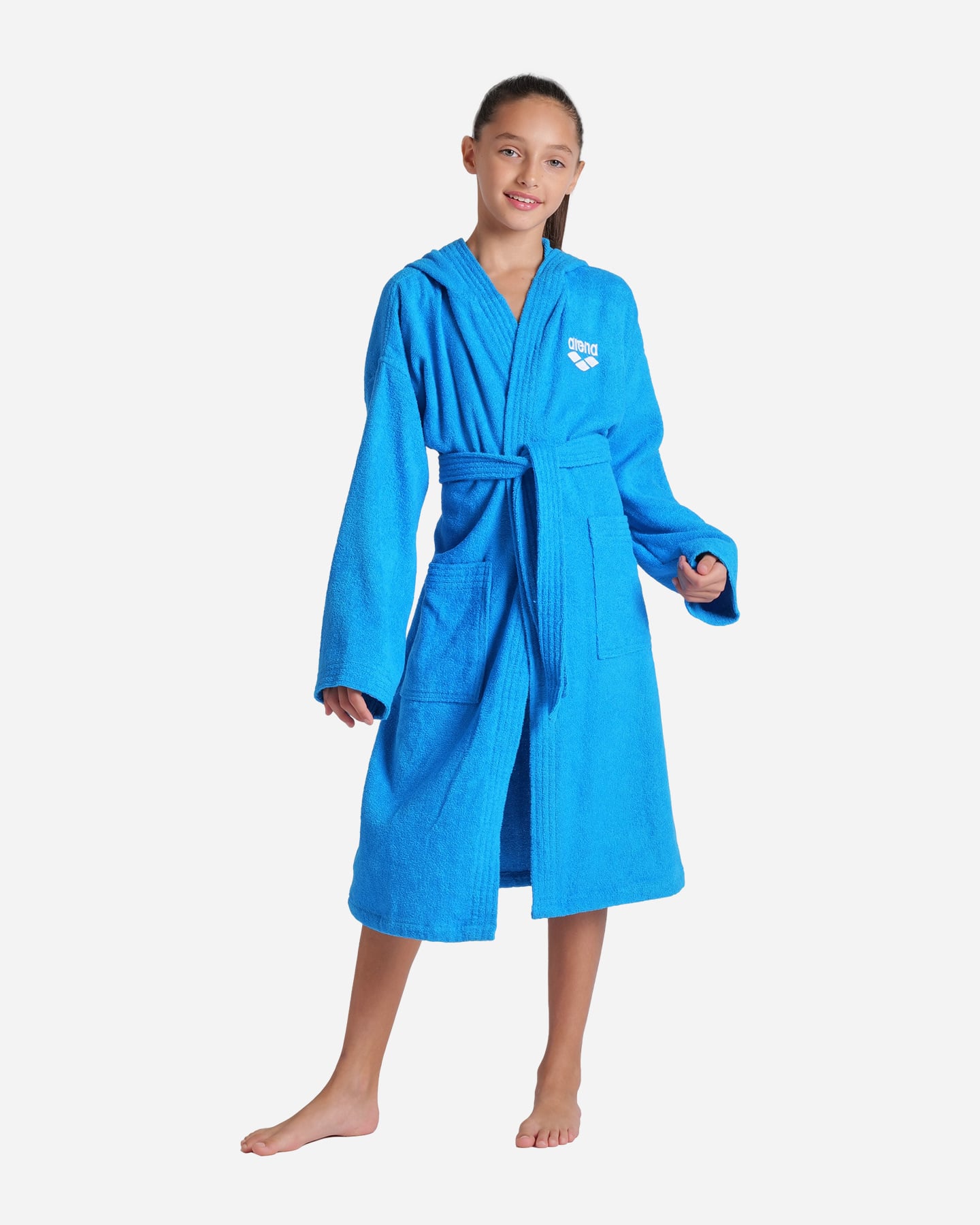Accappatoio ARENA ZEPPELIN JR - Azzurro - 3 | Cisalfa Sport