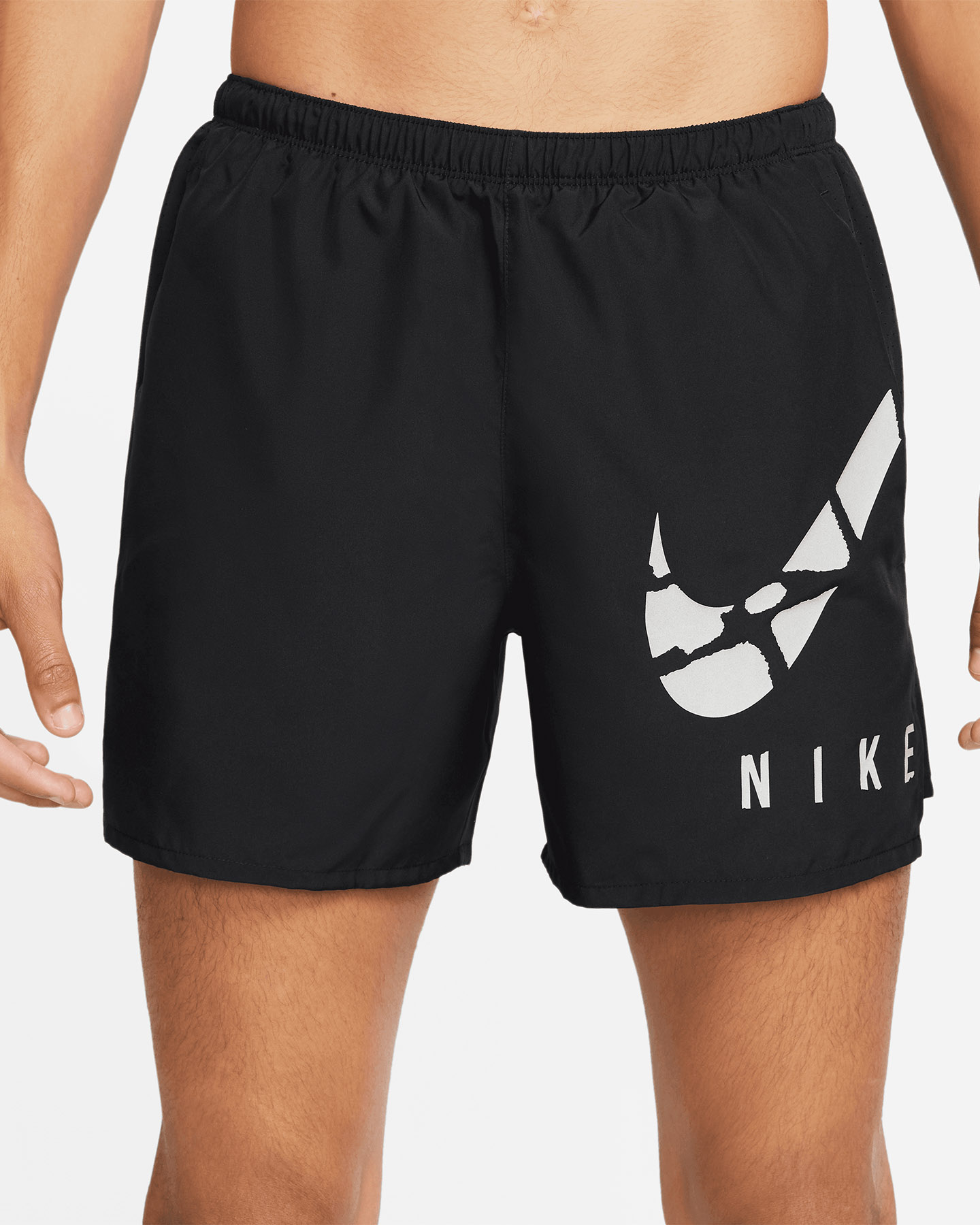 Short running NIKE DRI FIT CHALLENGER 5BF RUN DIVISION M - Nero - 1 | Cisalfa Sport