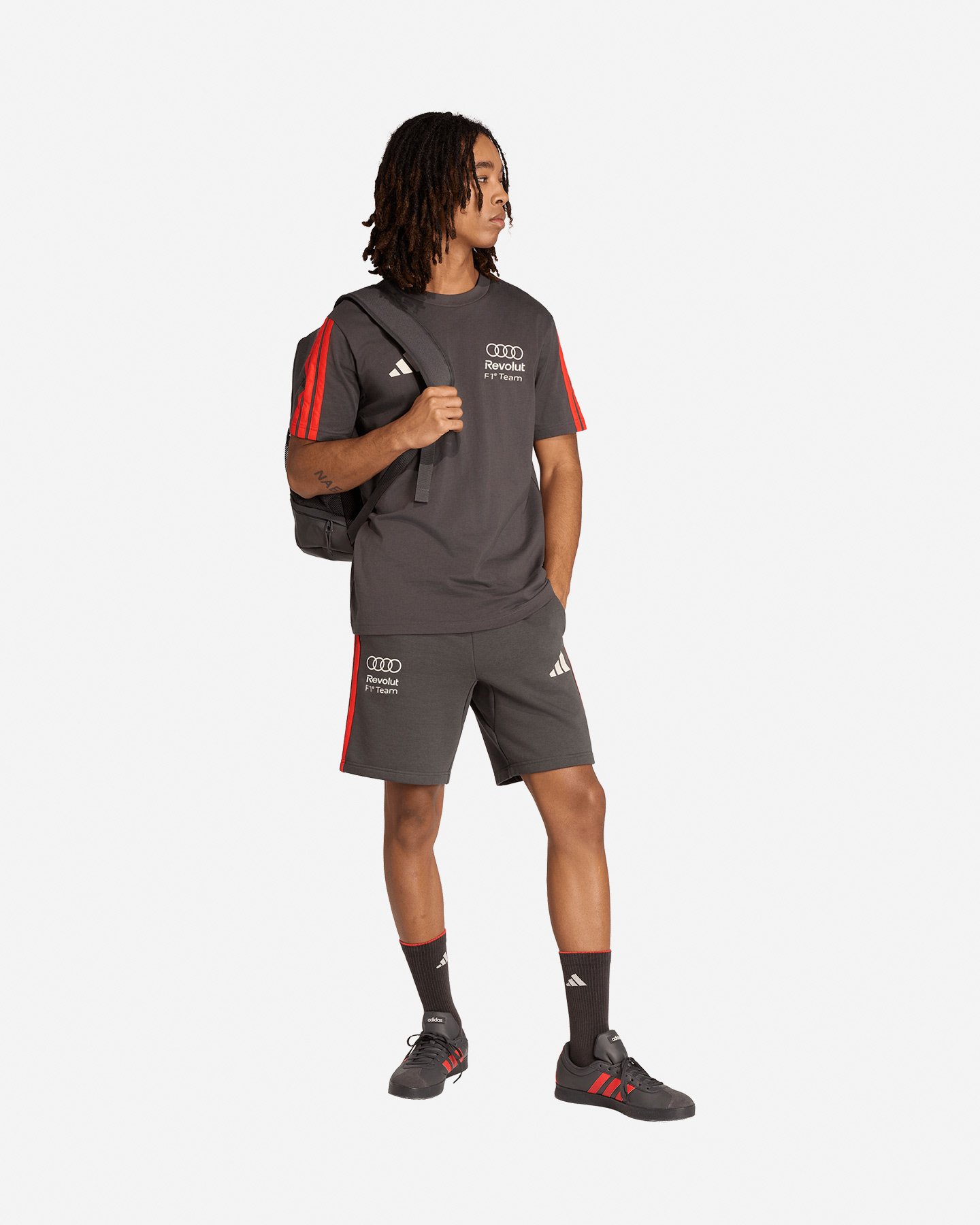 T-shirt ADIDAS AUDI TEAM DNA M - Nero - 4 | Cisalfa Sport