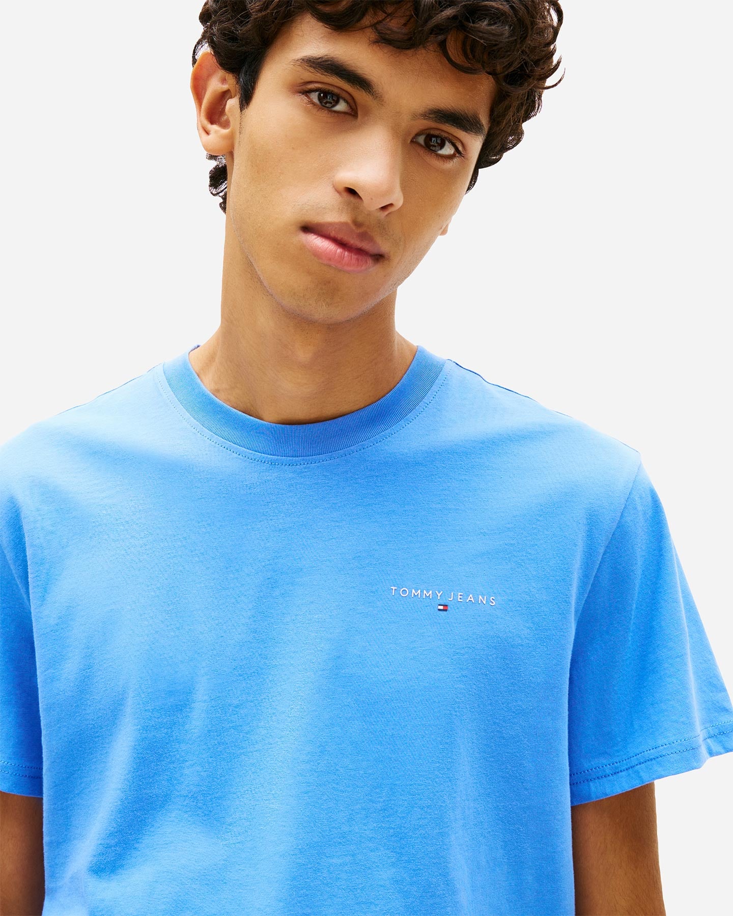 T-shirt TOMMY HILFIGER SMALL M - Azzurro - 4 | Cisalfa Sport