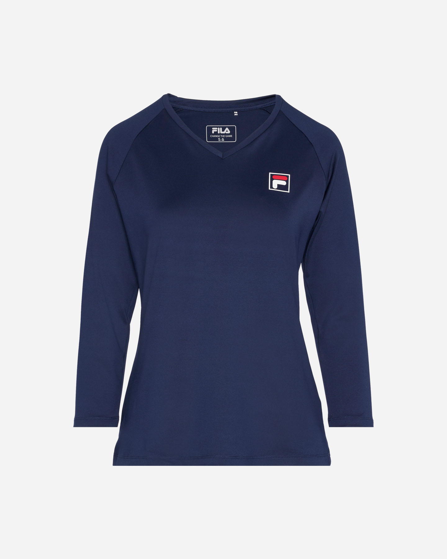 T-shirt tennis FILA COURT LINE W - Blu - 0 | Cisalfa Sport