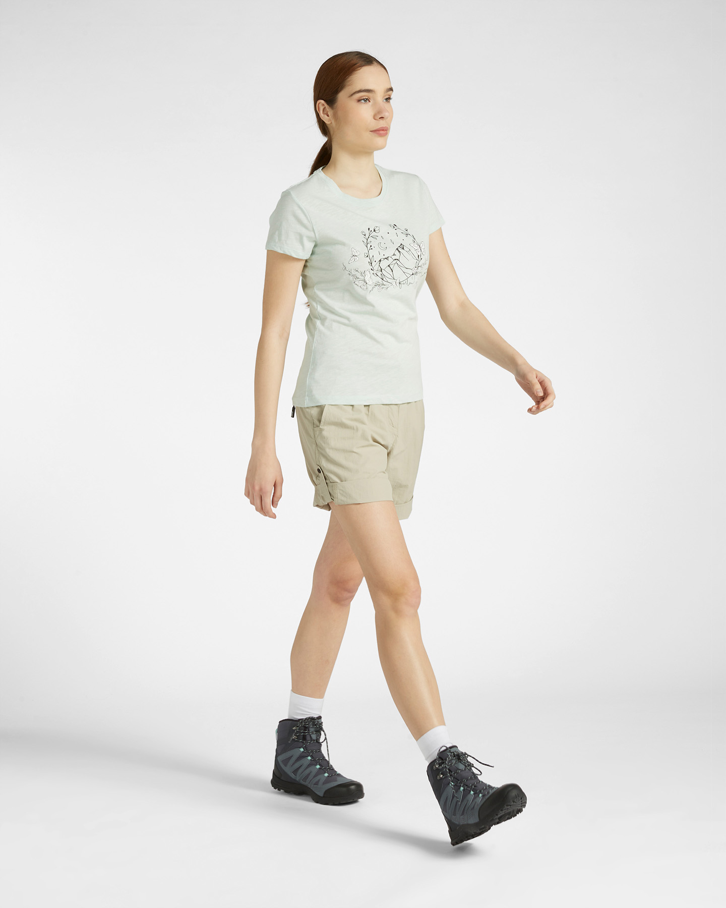 T-shirt 8848 MOUNTAIN ESSENTIAL W - S4120533-1143/W2320 - 3 | Cisalfa Sport