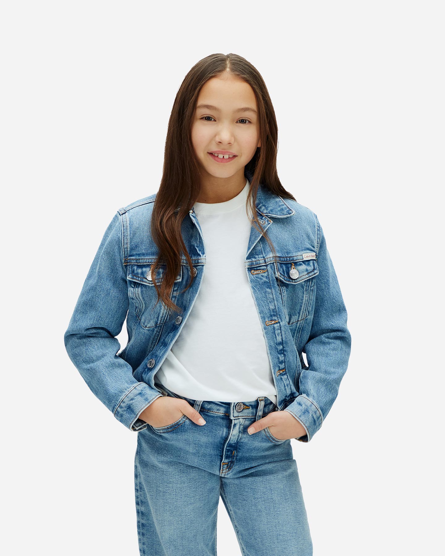 Giubbotto CALVIN KLEIN JEANS BASIC JR - Blu - 0 | Cisalfa Sport