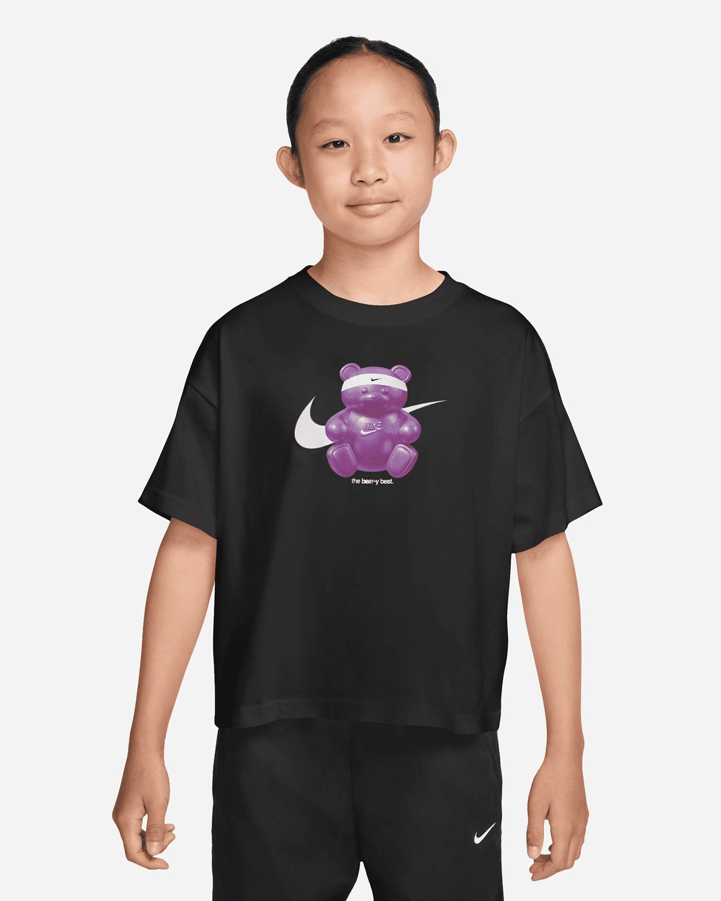 T-shirt NIKE BOXY BEAR JR - Nero - 0 | Cisalfa Sport