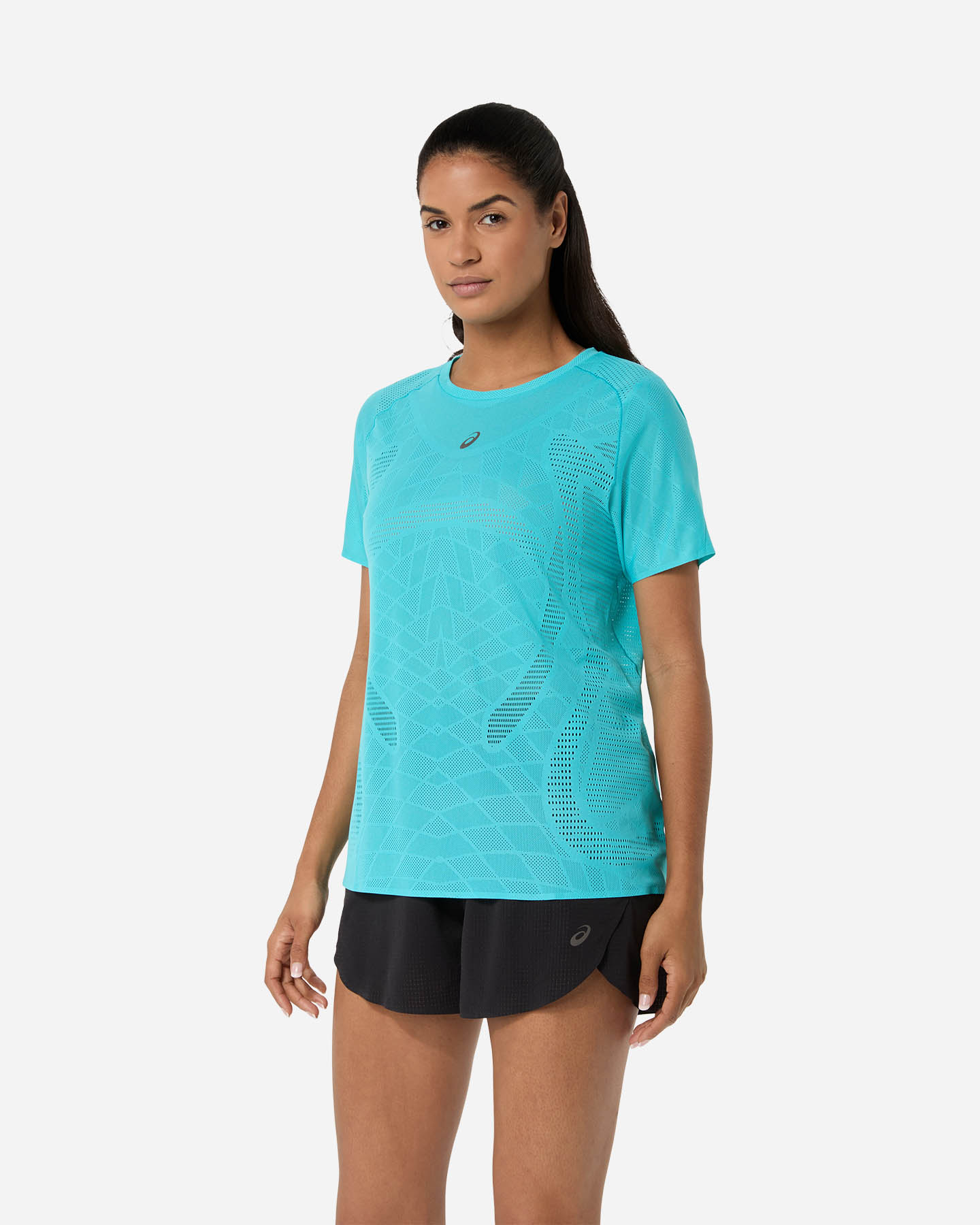 T-shirt running ASICS METARUN W - Azzurro - 2 | Cisalfa Sport