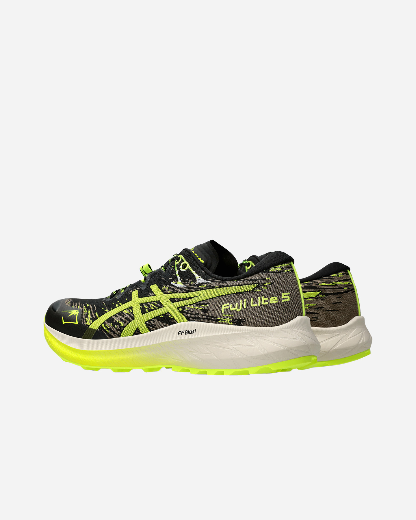 Scarpe trail ASICS FUJI LITE 5 M - Nero - 4 | Cisalfa Sport
