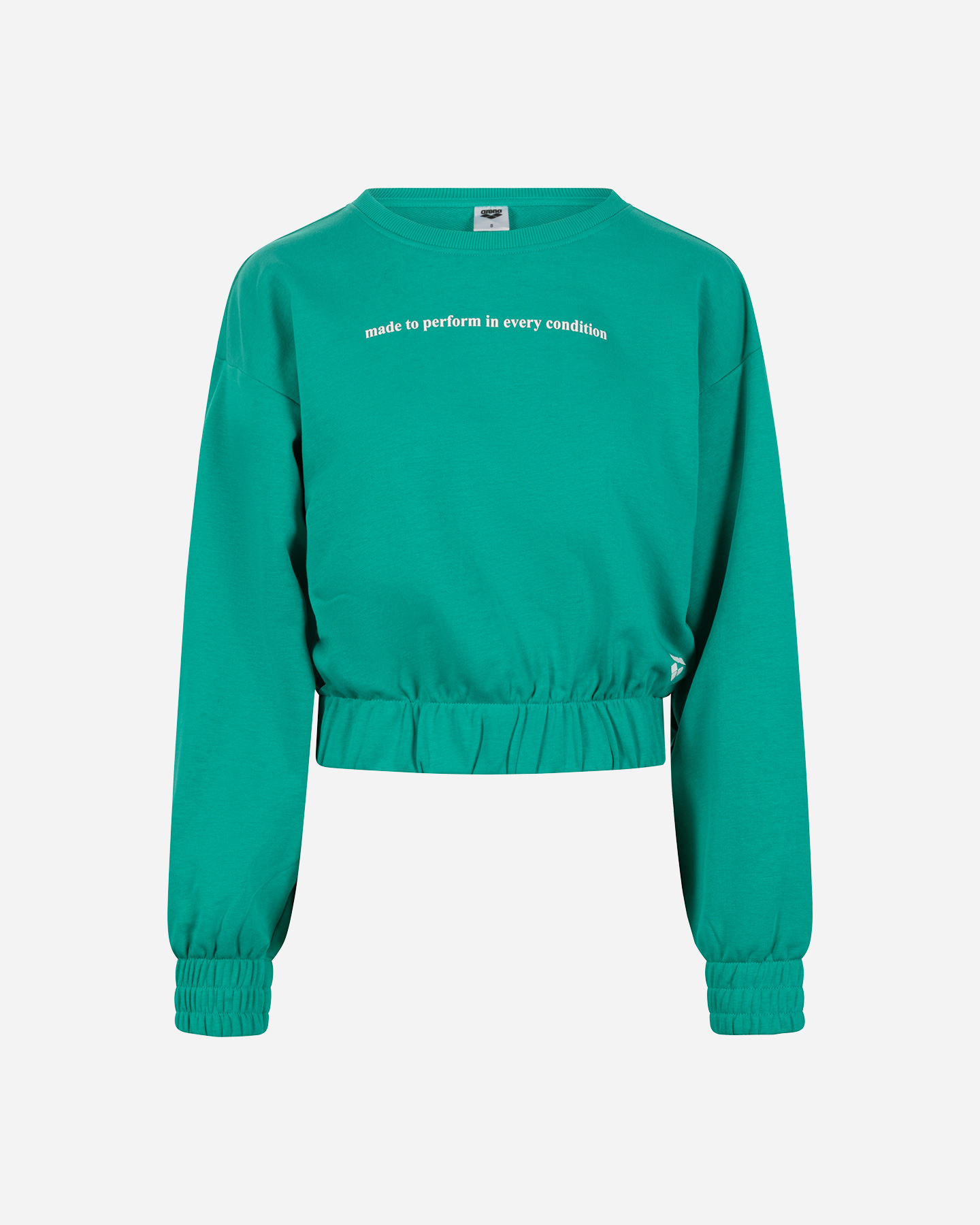 Felpa ARENA ATHLETICS W - Verde - 5 | Cisalfa Sport