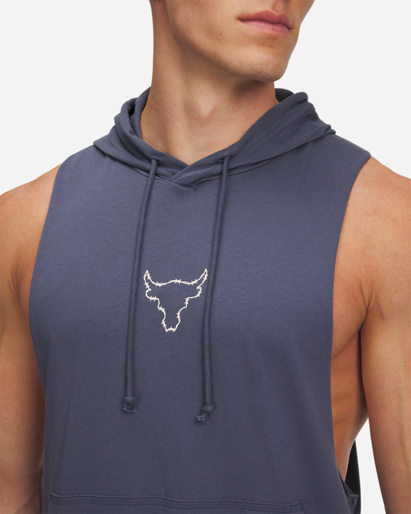 Felpa UNDER ARMOUR PROJECT ROCK M - Grigio - 2 | Cisalfa Sport