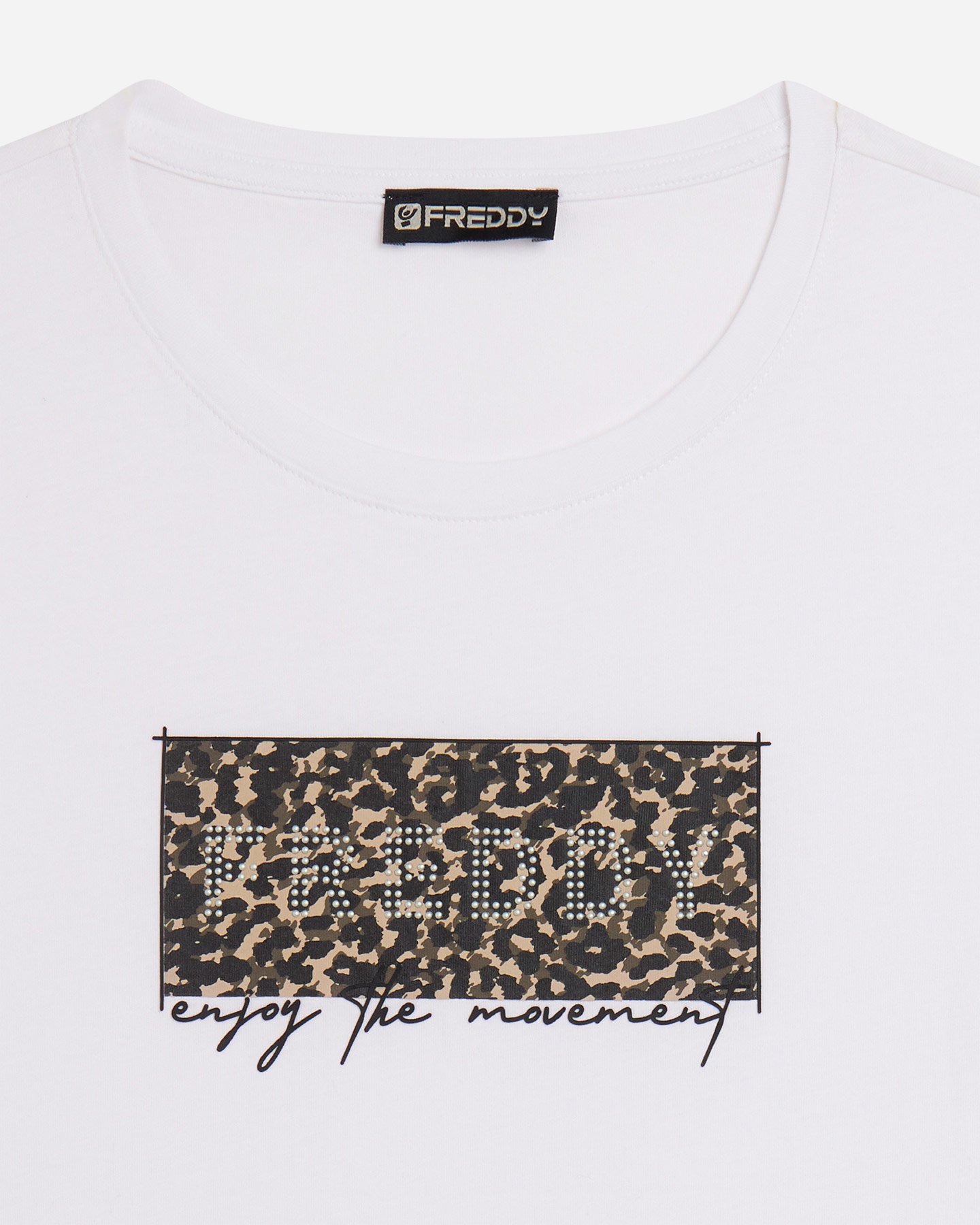 T-shirt FREDDY MACULATO W - Bianco - 4 | Cisalfa Sport