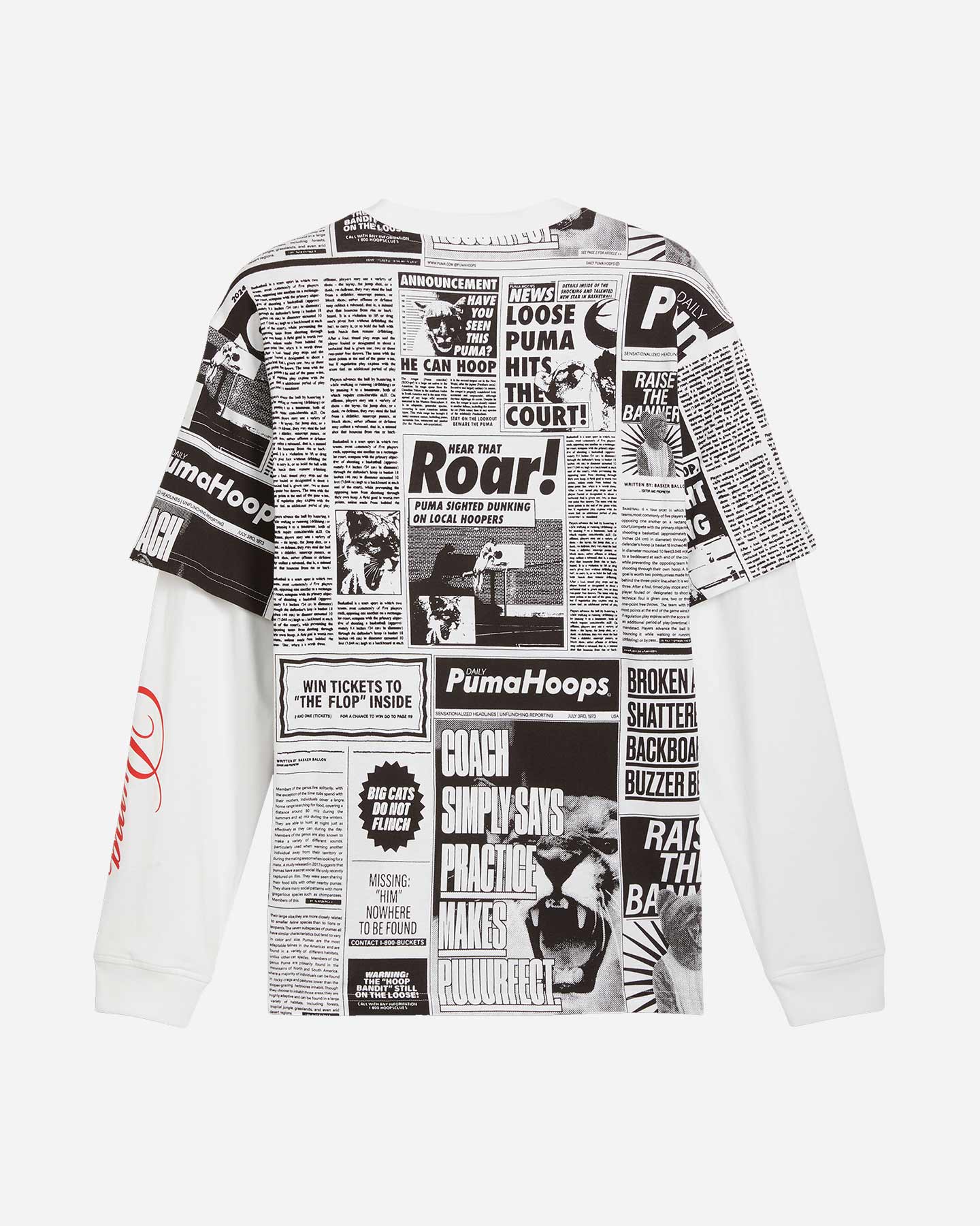 T-shirt PUMA MEDIA DAY M - Bianco - 1 | Cisalfa Sport