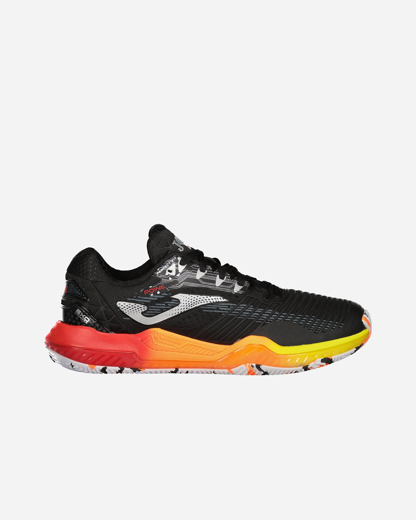 Scarpe tennis JOMA POINT CLAY M - Nero - 0 | Cisalfa Sport