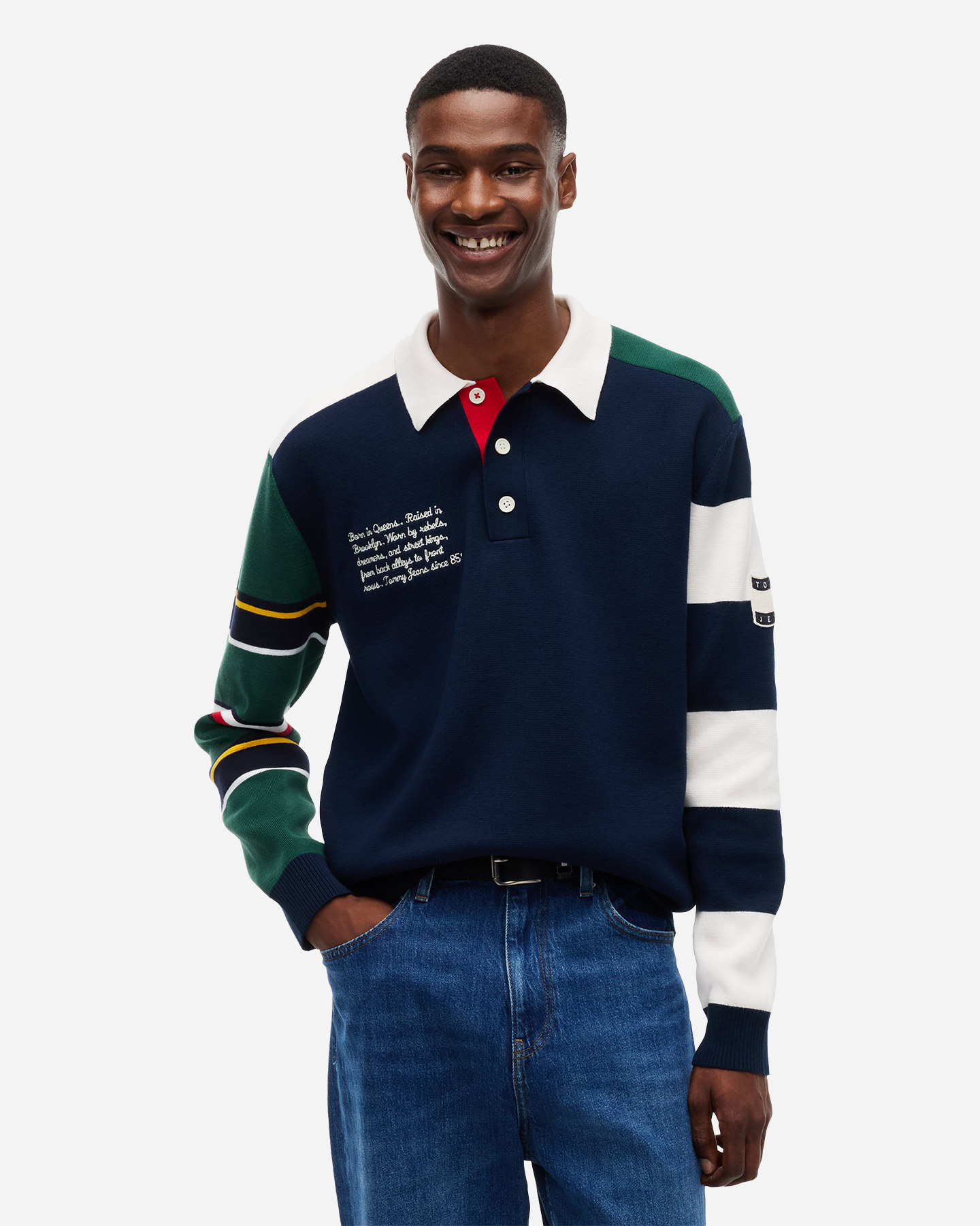 Maglione TOMMY HILFIGER INSERT COLOR BLOCK M - Color mix - 1 | Cisalfa Sport