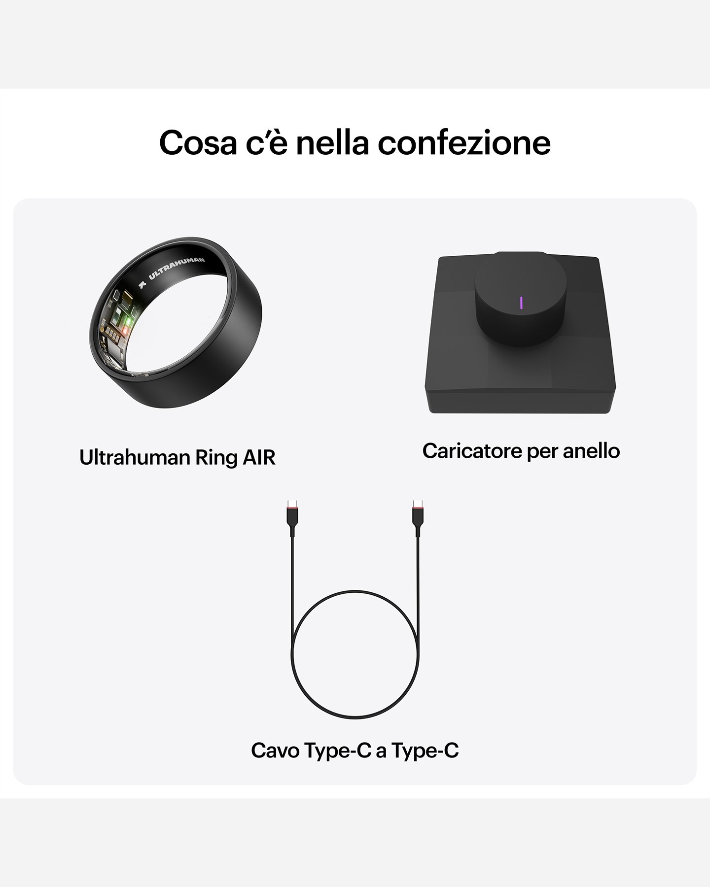 Fitness tracker ULTRAHUMAN AIR  - Nero - 5 | Cisalfa Sport