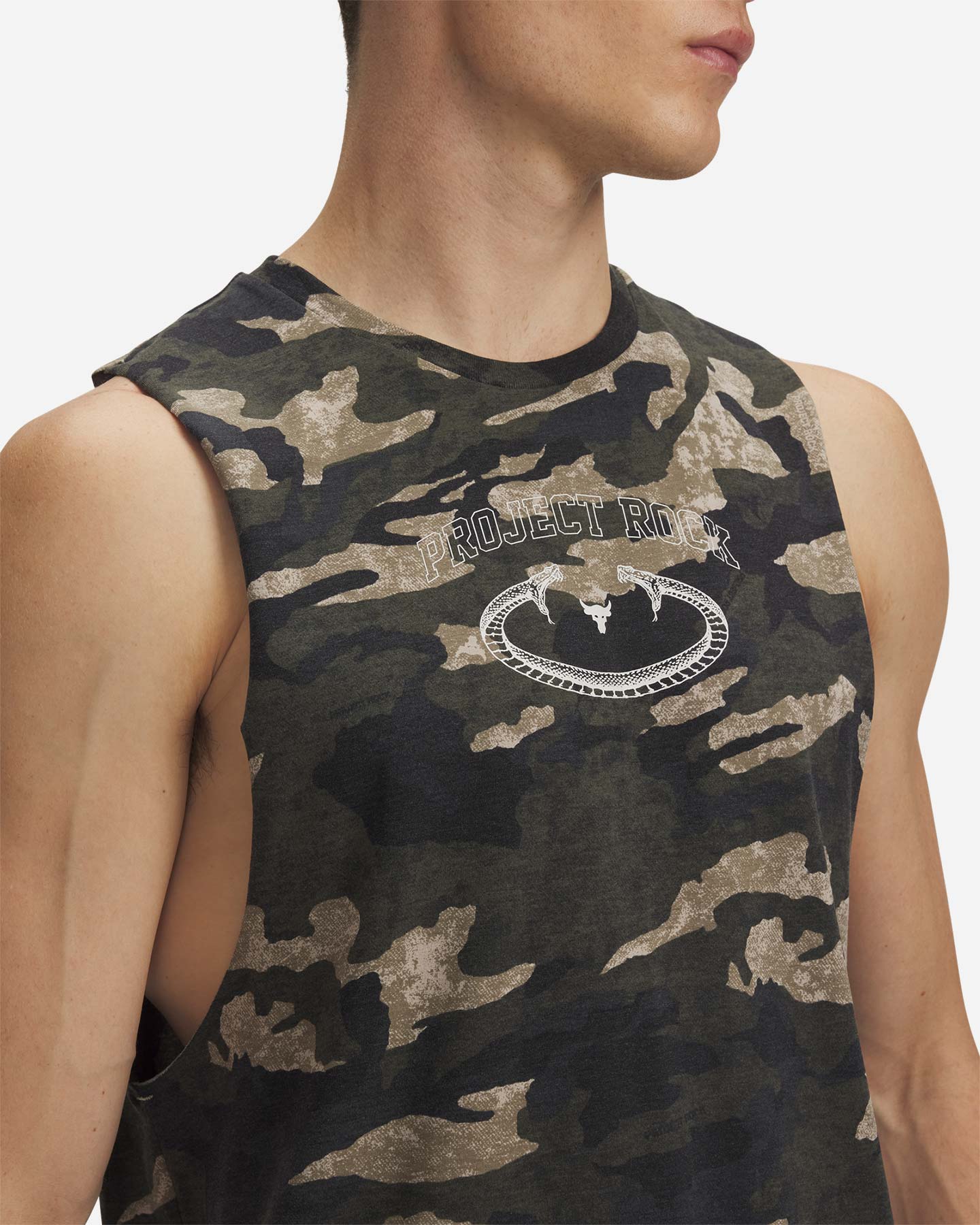 Canotta UNDER ARMOUR THE ROCK CAMO M - Beige - 2 | Cisalfa Sport