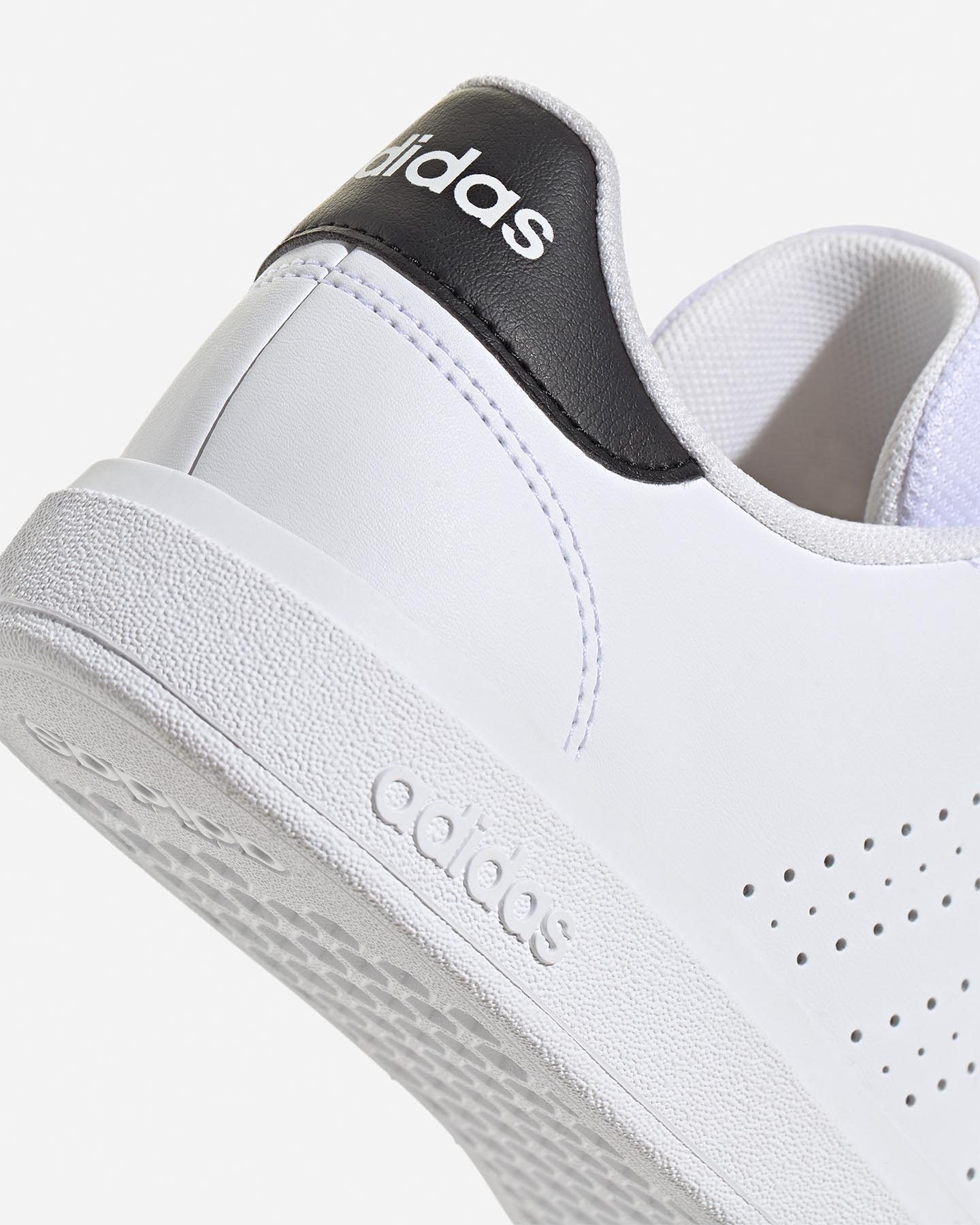 Scarpe sneakers ADIDAS CORE ADVANTAGE 2.0 JR - Bianco - 5 | Cisalfa Sport