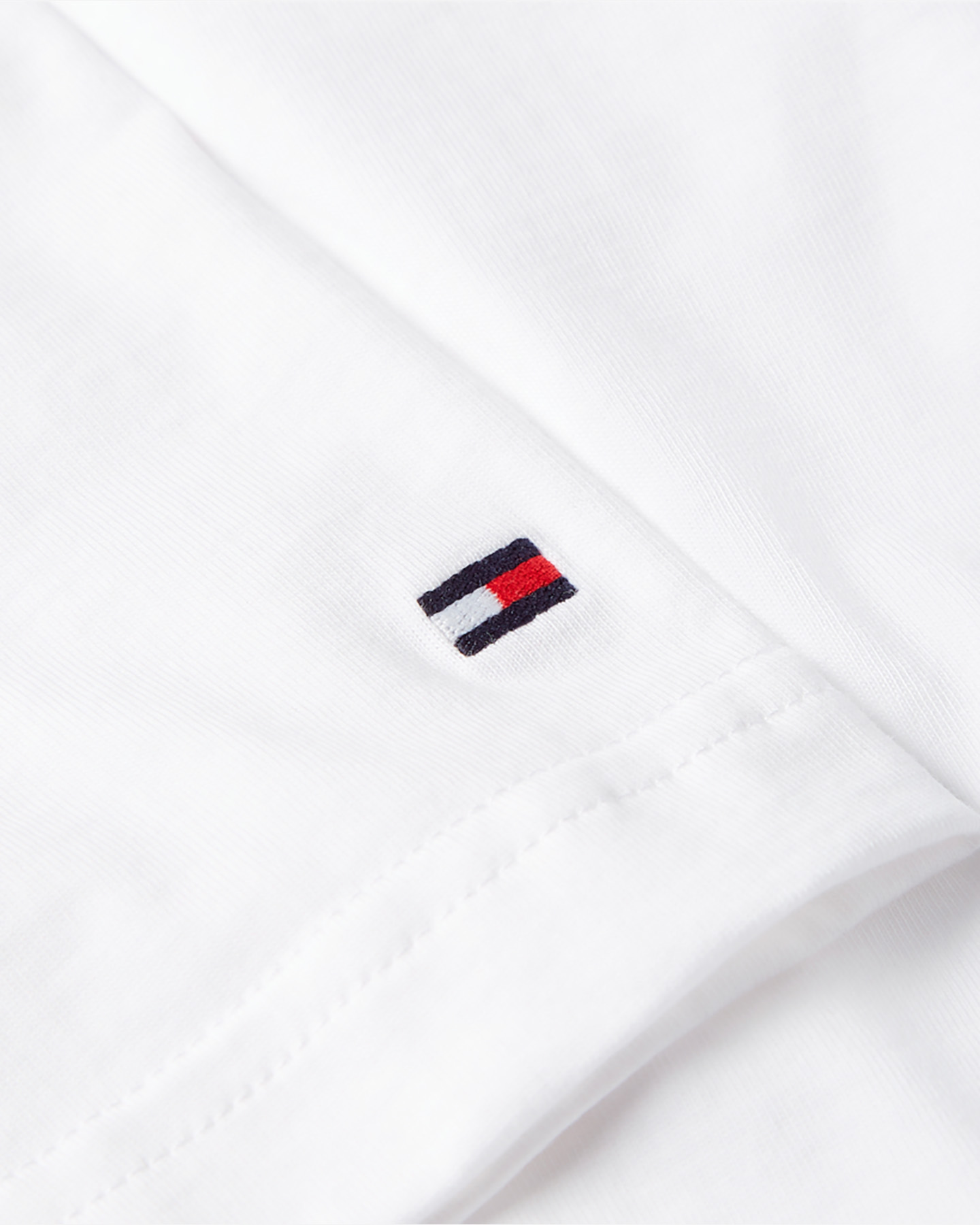 T-shirt TOMMY HILFIGER SQUARE LOGO M - Bianco - 4 | Cisalfa Sport