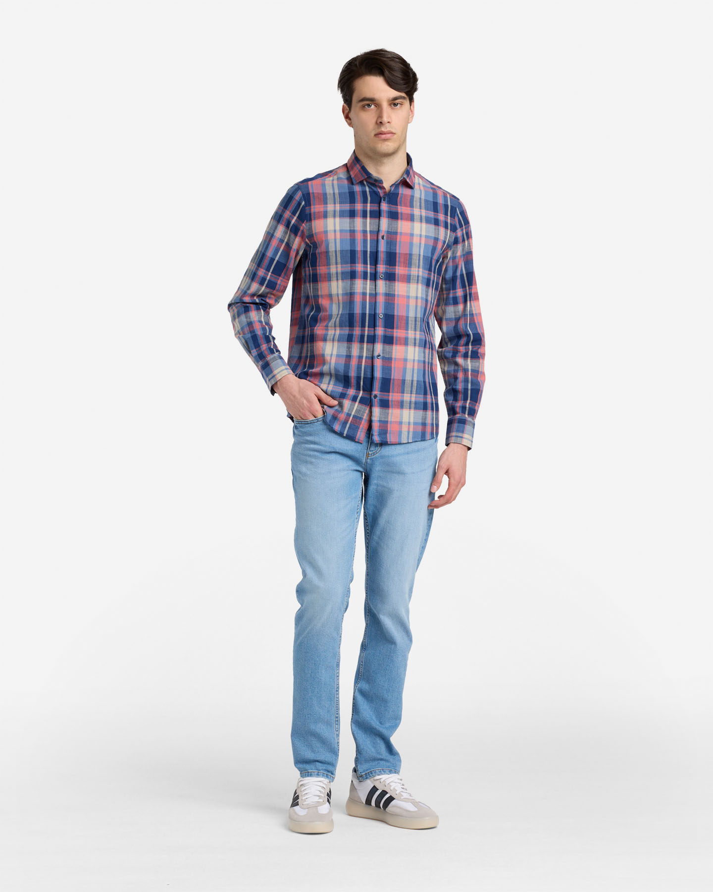 Camicia DACK'S ESSENTIAL M - Blu - 4 | Cisalfa Sport