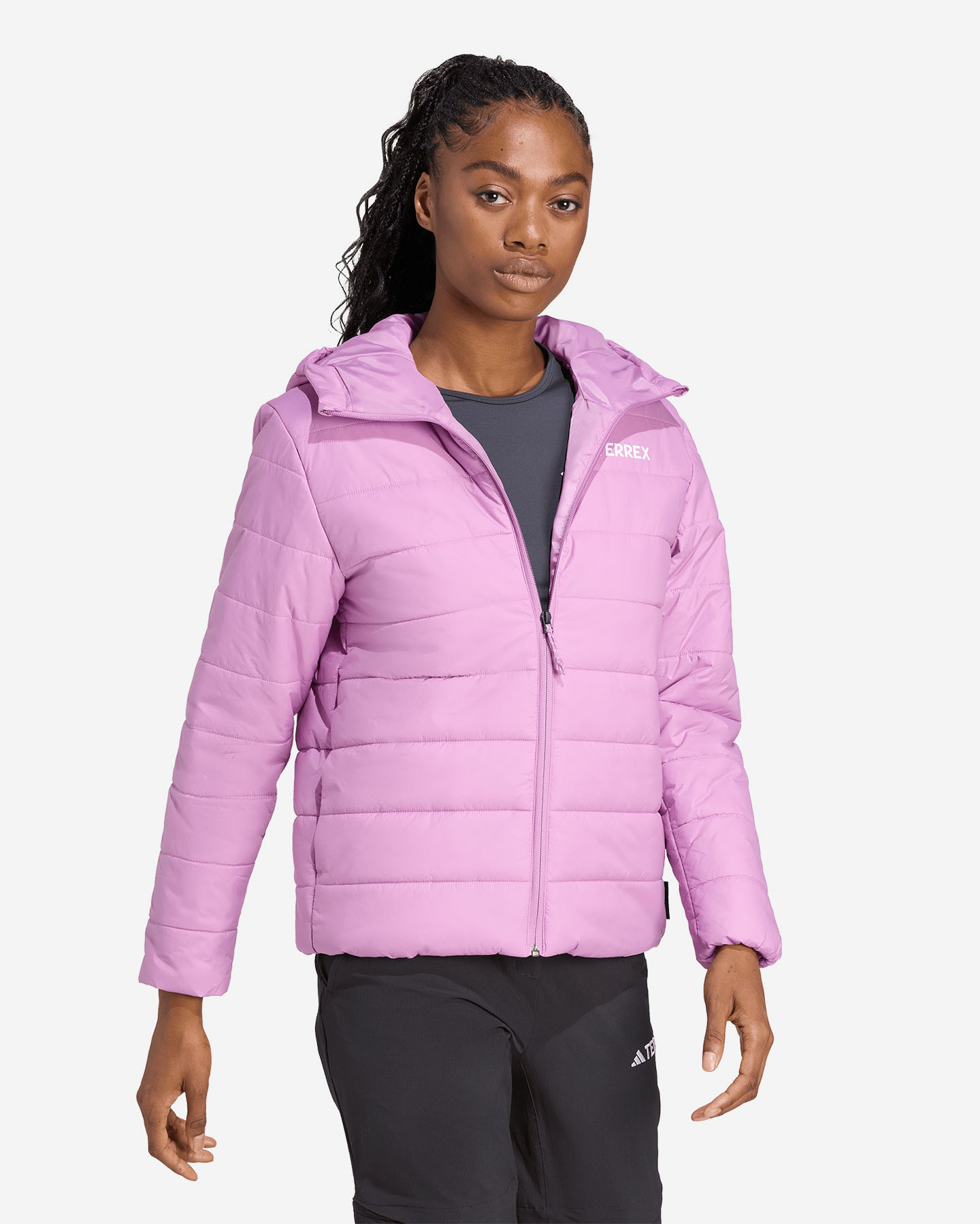 Giacca outdoor ADIDAS ESSENTIAL W - Viola - 3 | Cisalfa Sport