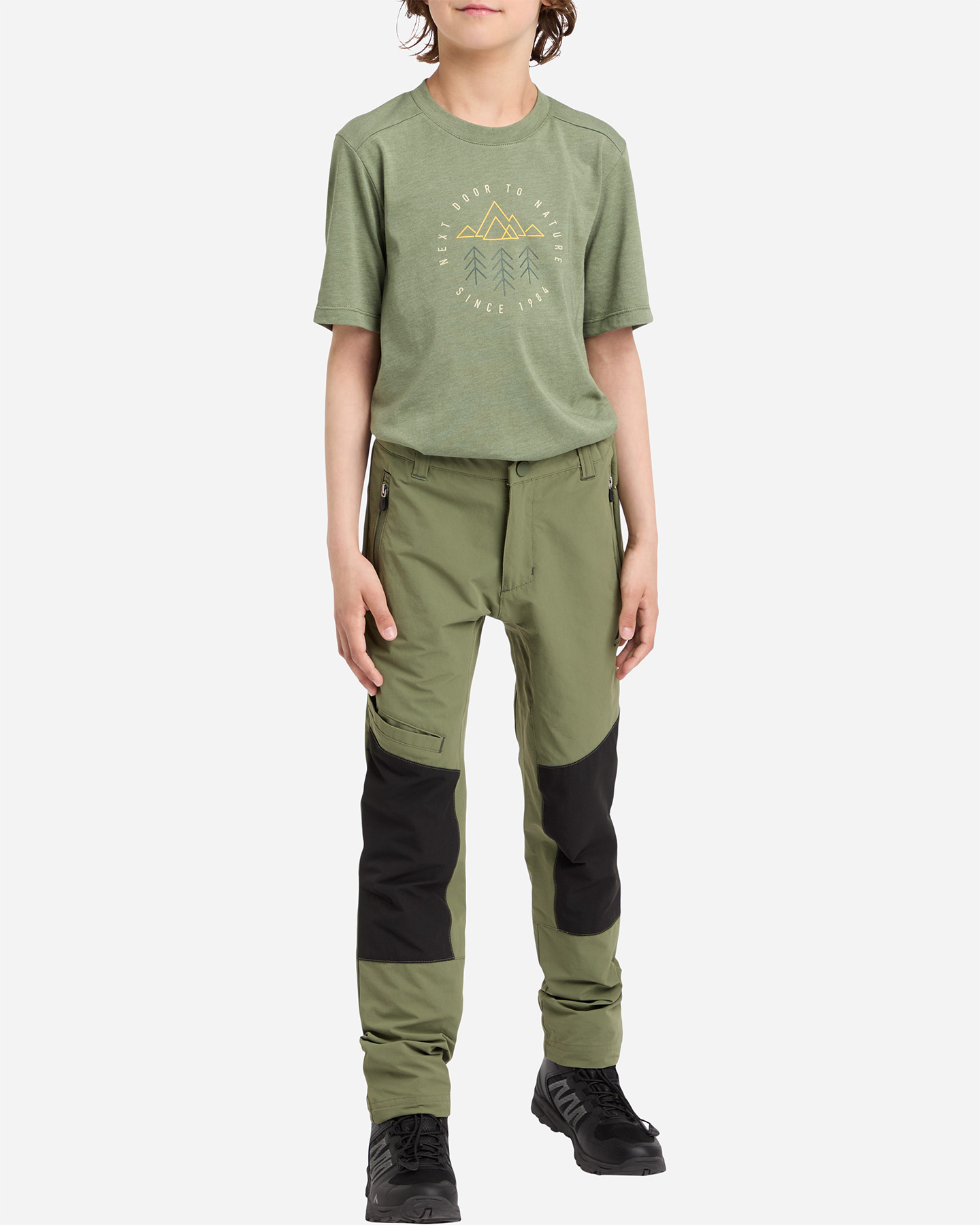 Pantalone outdoor MCKINLEY AARON JR - Verde - 3 | Cisalfa Sport