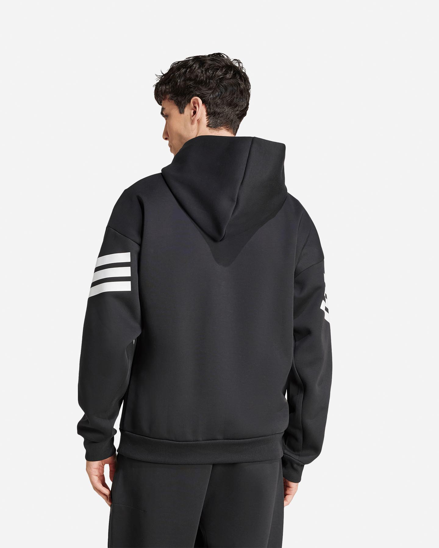 Felpa ADIDAS FUTURE ICONS 3STRIPES M - Nero - 3 | Cisalfa Sport