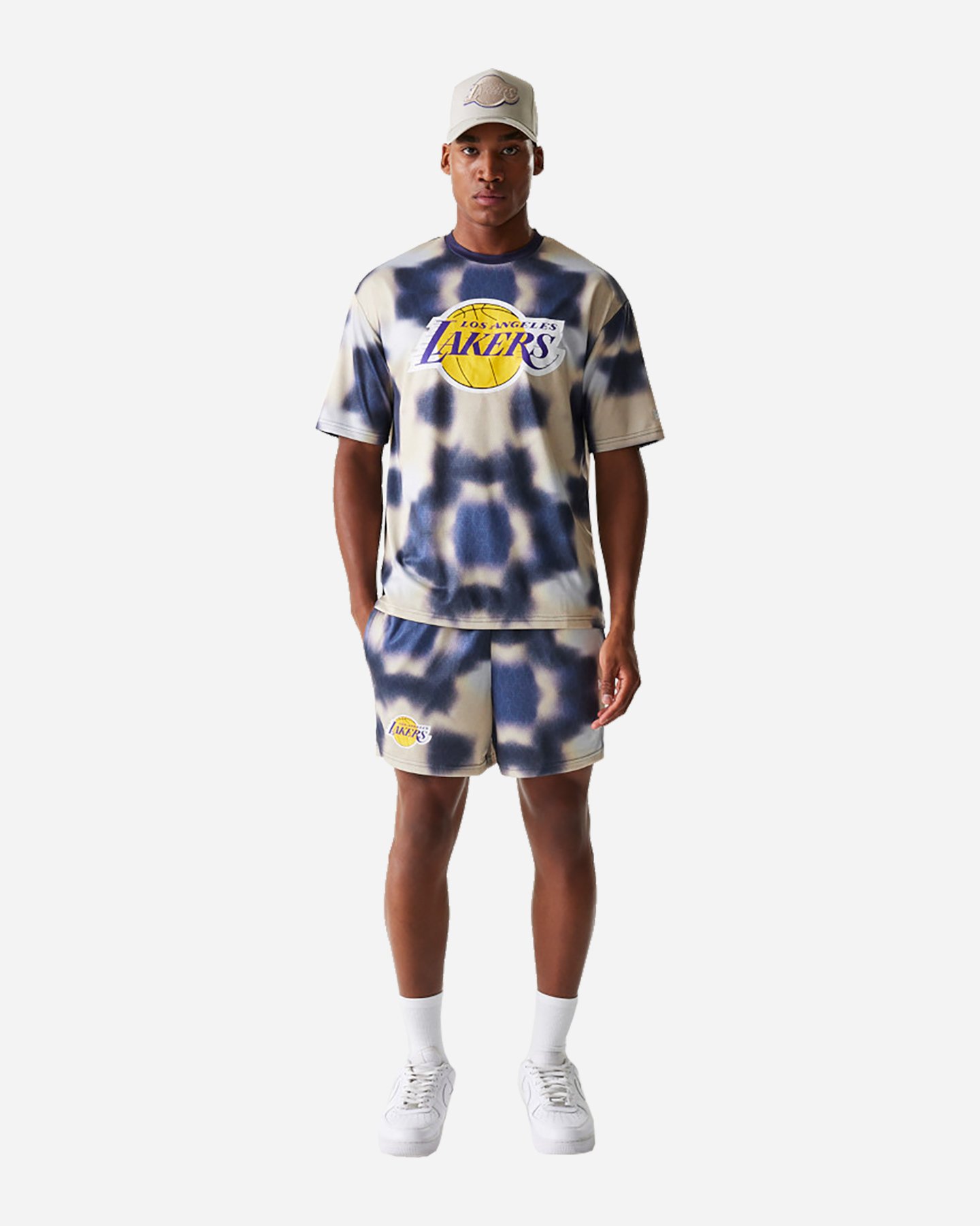 Maglia basket NEW ERA LAKERS M - Beige - 2 | Cisalfa Sport