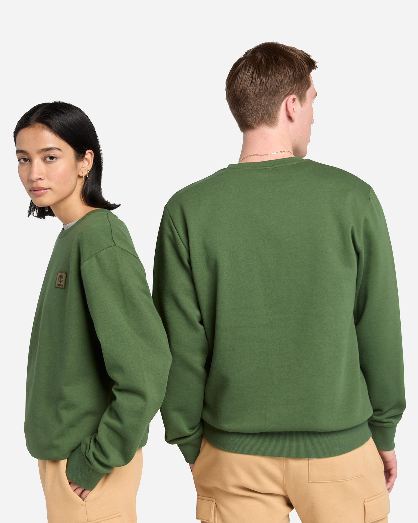 Felpa TIMBERLAND SMALL PATCH M - Verde - 2 | Cisalfa Sport