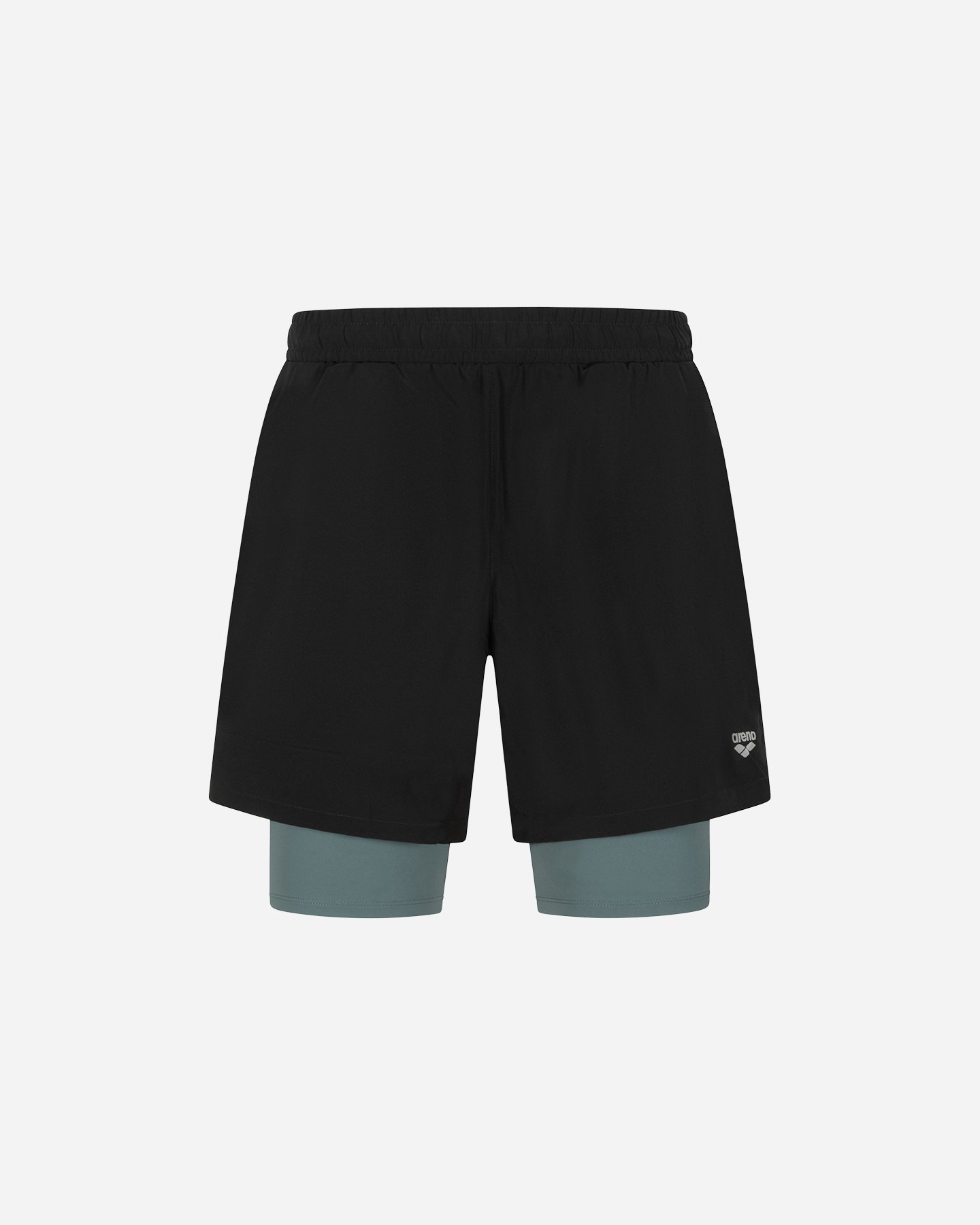 Short running ARENA ATHLETIC RUN M - Nero - 0 | Cisalfa Sport