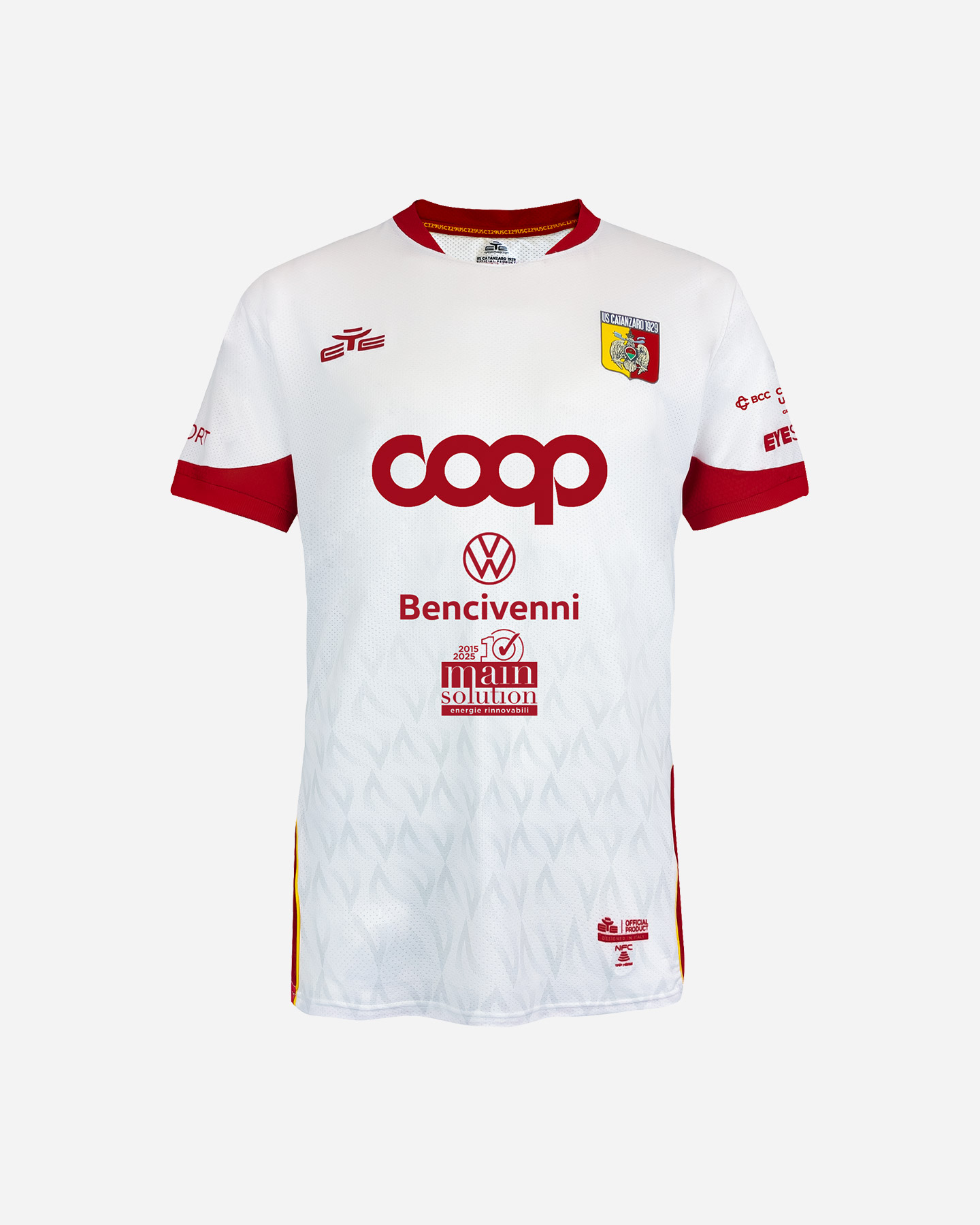 Maglia calcio ufficiale EYE CATANZARO AWAY 25-26 M - Color mix - 0 | Cisalfa Sport