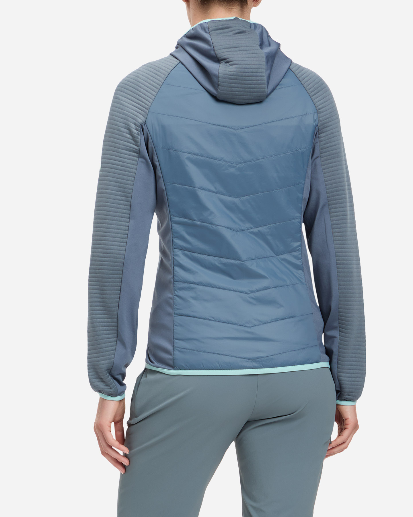 Giacca outdoor MCKINLEY CELLON II HYBRID W - Blu - 2 | Cisalfa Sport