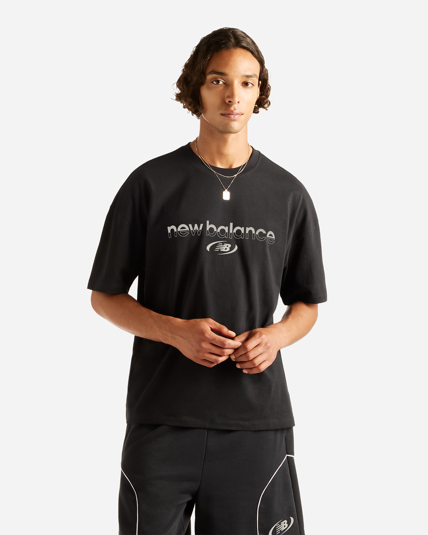 Trackside M - T-shirt - Uomo - Nero