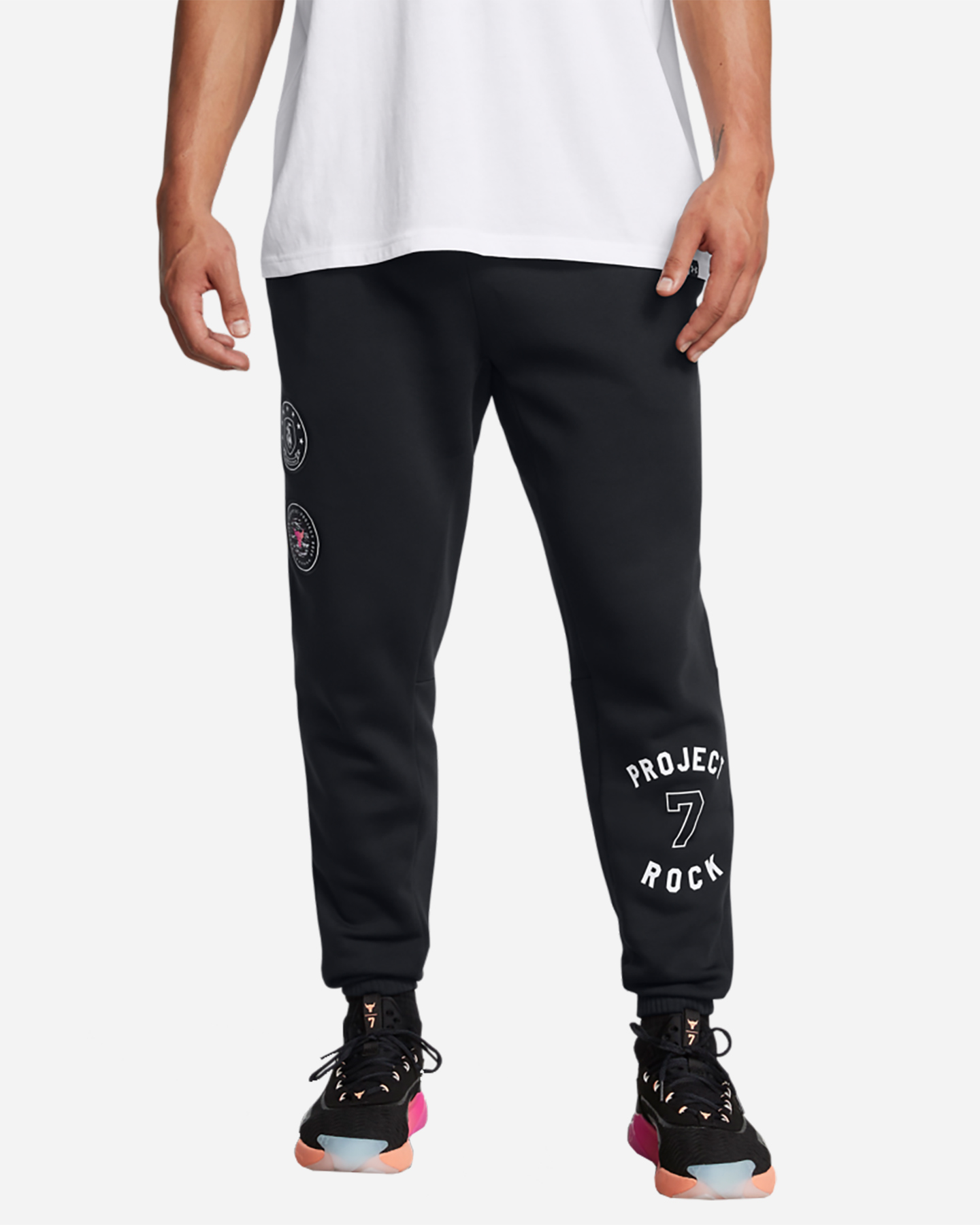 Pantalone UNDER ARMOUR PROJECT ROCK ICON M - Nero - 2 | Cisalfa Sport