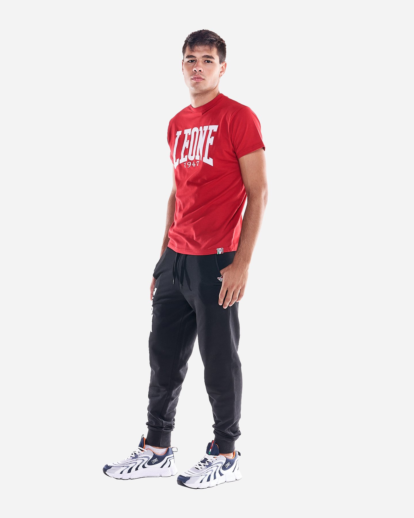 T-shirt LEONE BIG LOGO M - Rosso - 4 | Cisalfa Sport