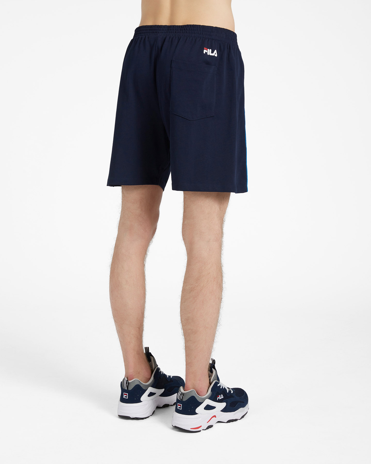Bermuda FILA JERSEY LOGO M - Blu - 1 | Cisalfa Sport