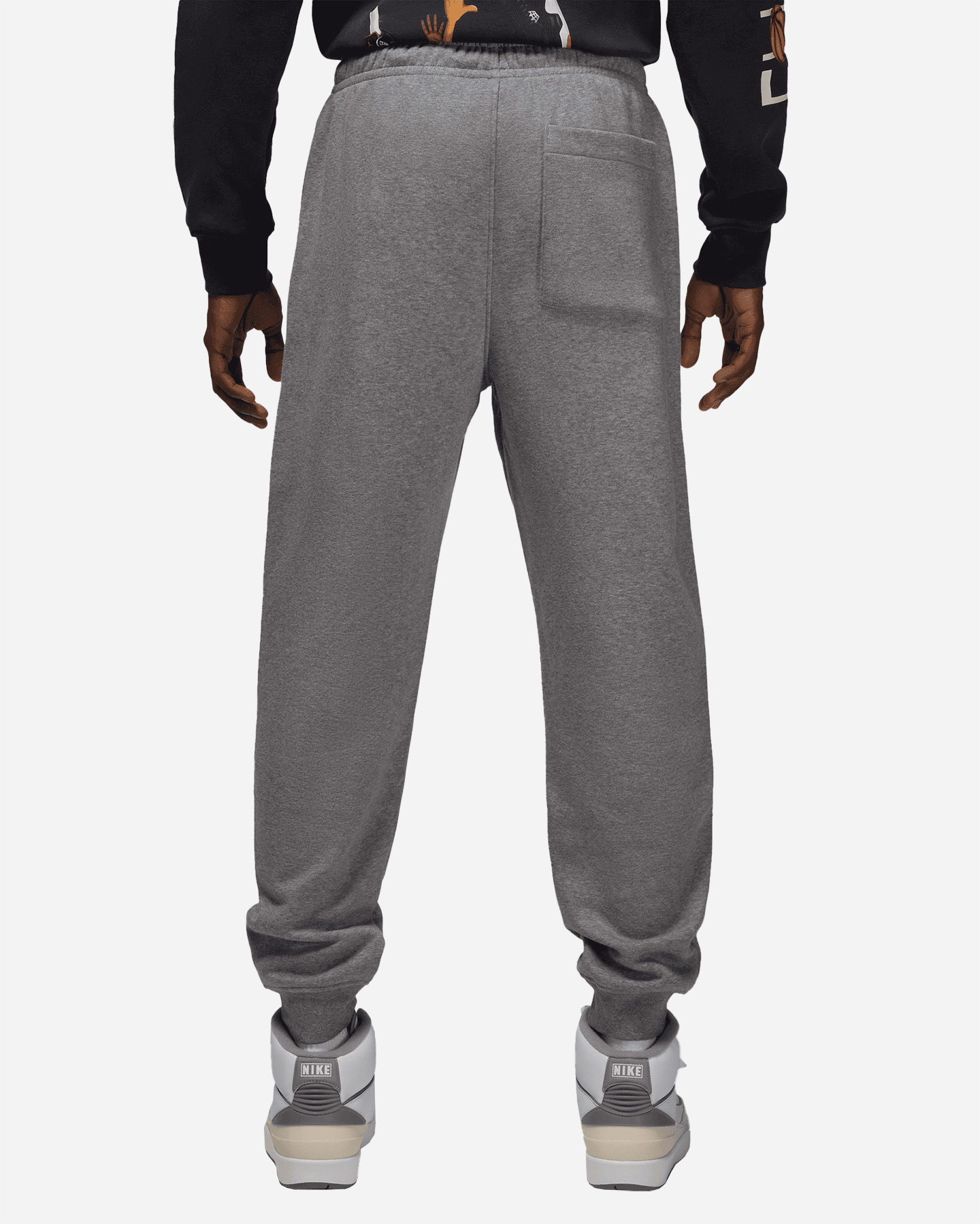 Pantalone NIKE FLC BROOKLYN JORDAN M - Grigio - 1 | Cisalfa Sport