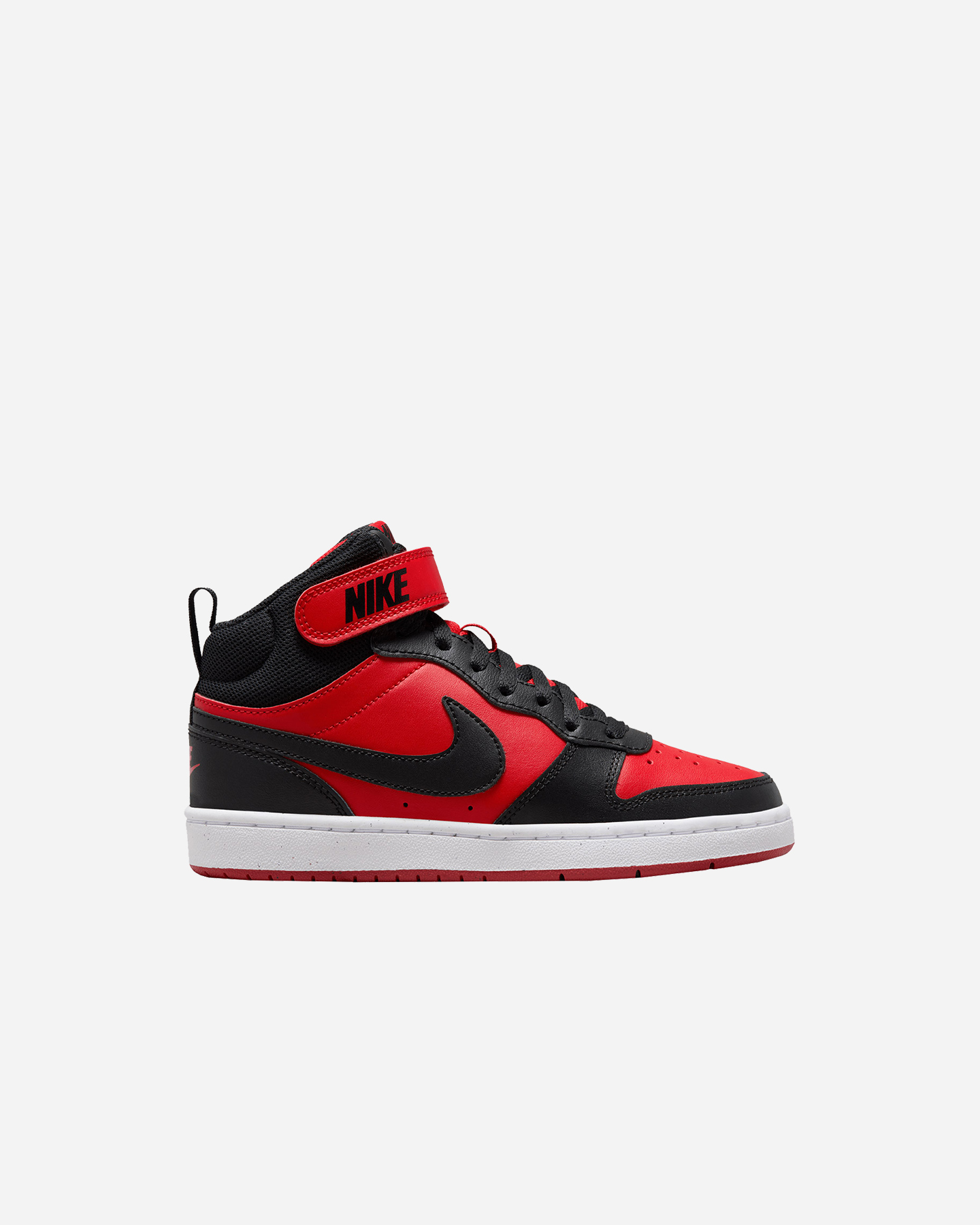 Scarpe sneakers NIKE COURT BOROUGH MID 2 GS JR - Rosso - 0 | Cisalfa Sport