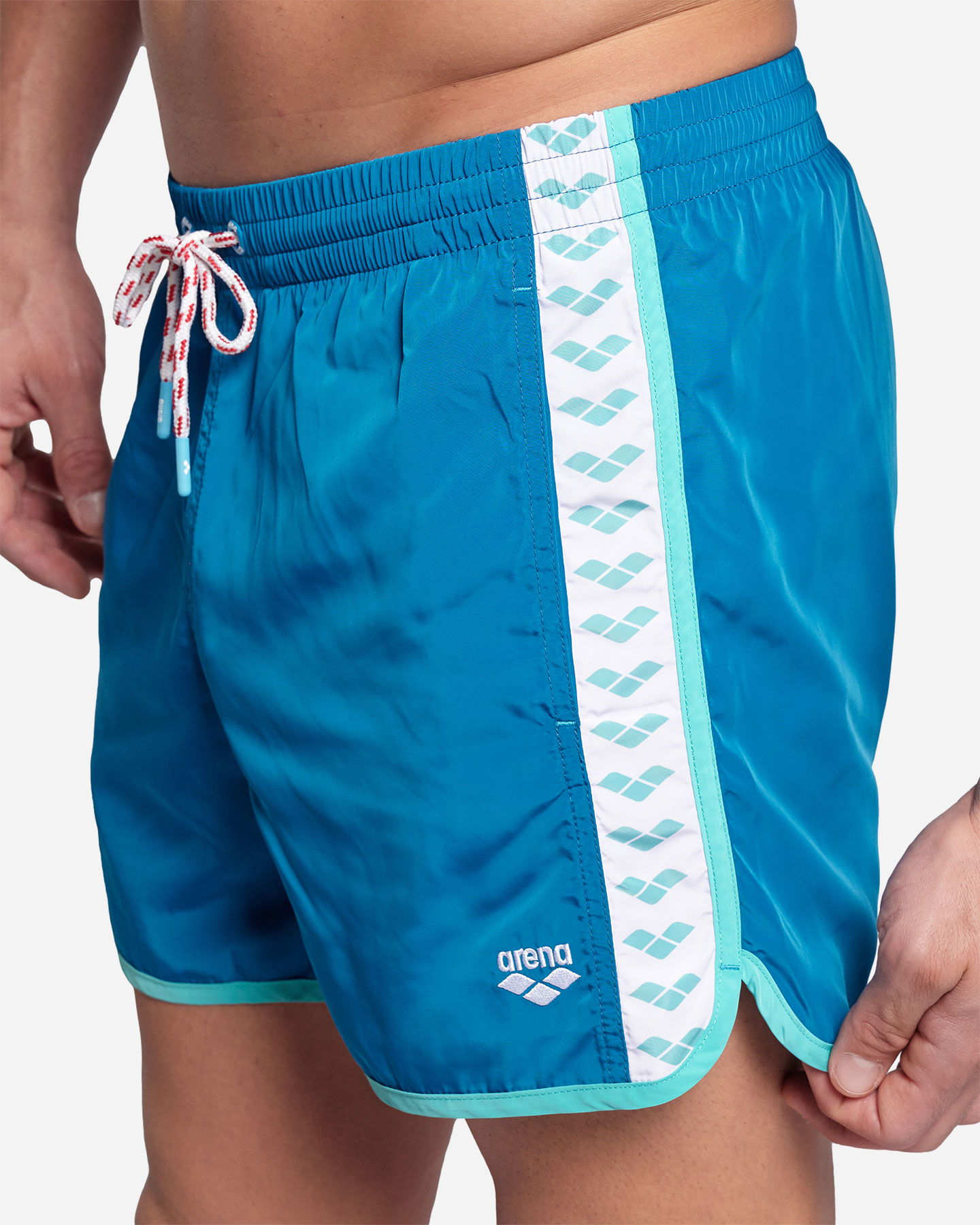 Boxer mare ARENA TEAM STRIPE M - Blu - 3 | Cisalfa Sport